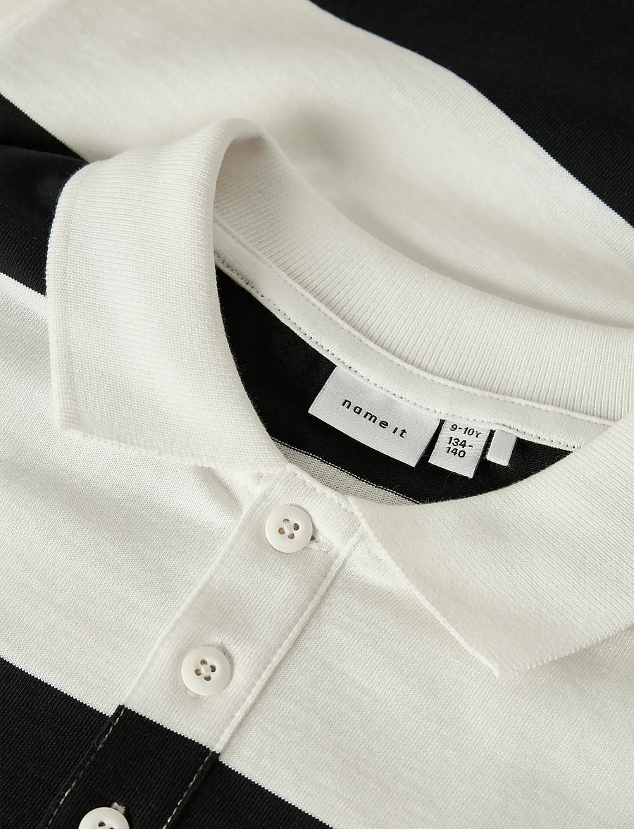 name it - NKMNUTIVA LS RLX POLO - langärmelig poloshirt - cloud dancer - 2
