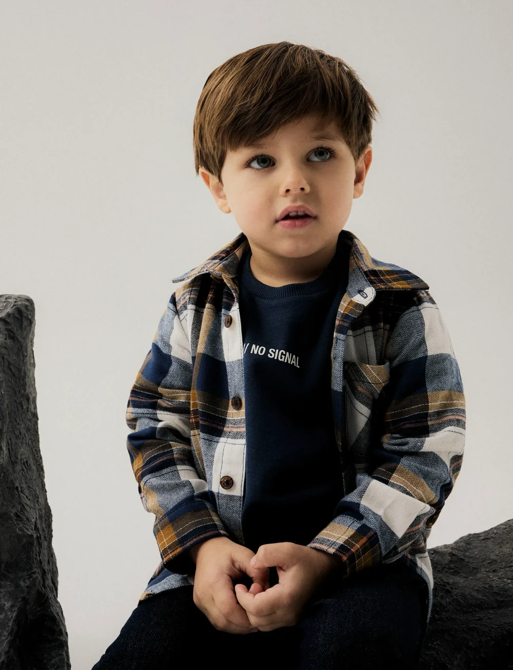 name it - NMMOWENTA LS NREG SHIRT - langærmede skjorter - insignia blue - 0