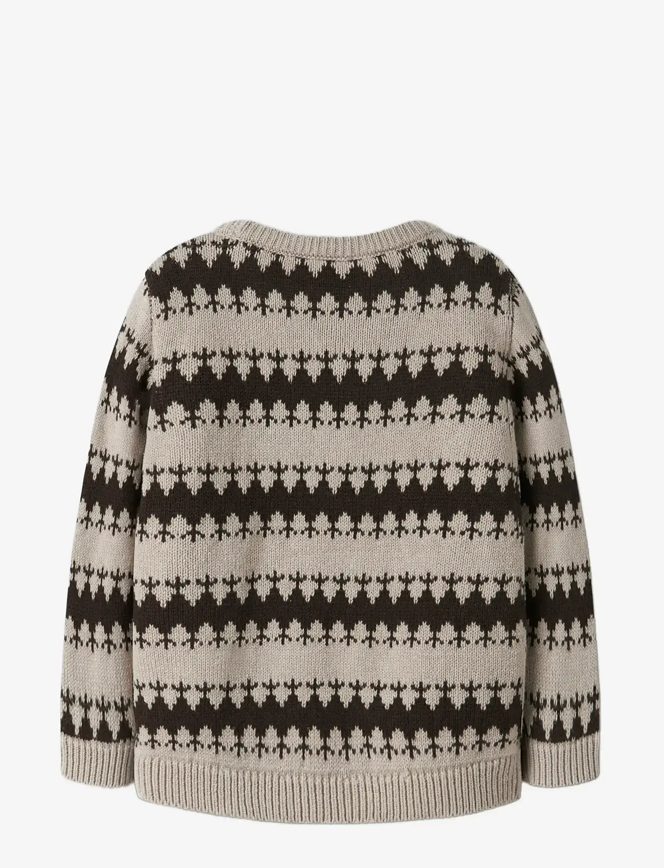 name it - NMMOSCAR LS KNIT - pullover - island fossil - 2