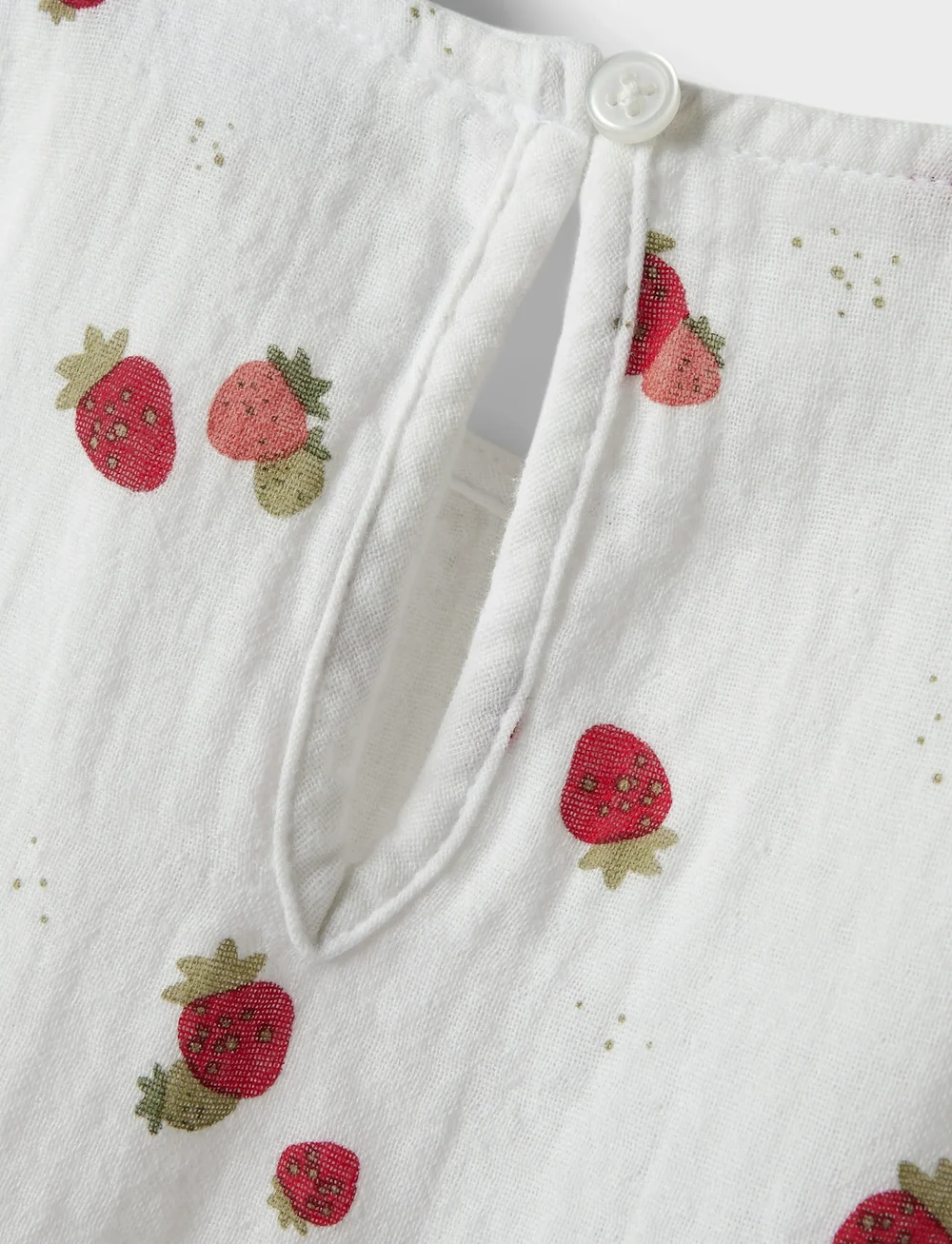 name it - NMFFORNELIA SS TOP - blusen & tuniken - white alyssum - 3