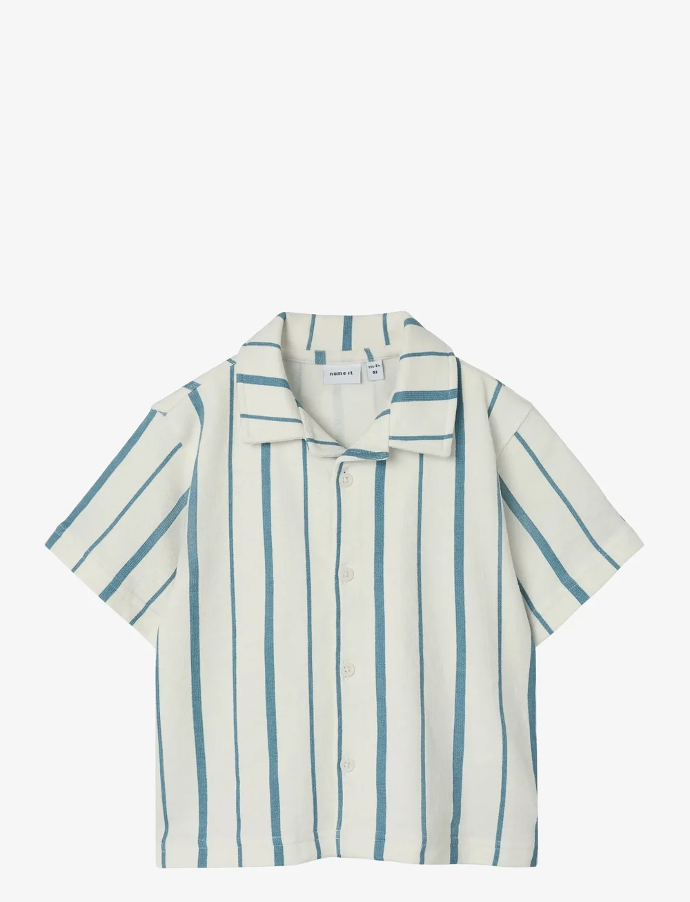 name it - NMMFIGARO SS NREG RESORT SHIRT - short-sleeved shirts - white alyssum - 1