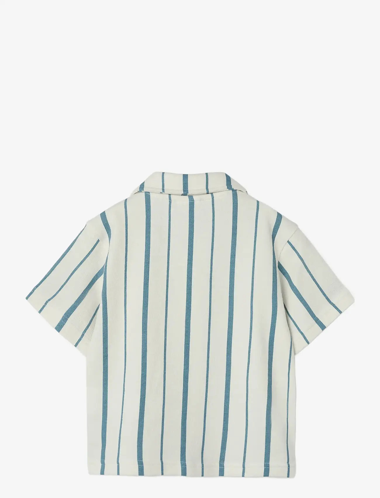 name it - NMMFIGARO SS NREG RESORT SHIRT - white alyssum - 2