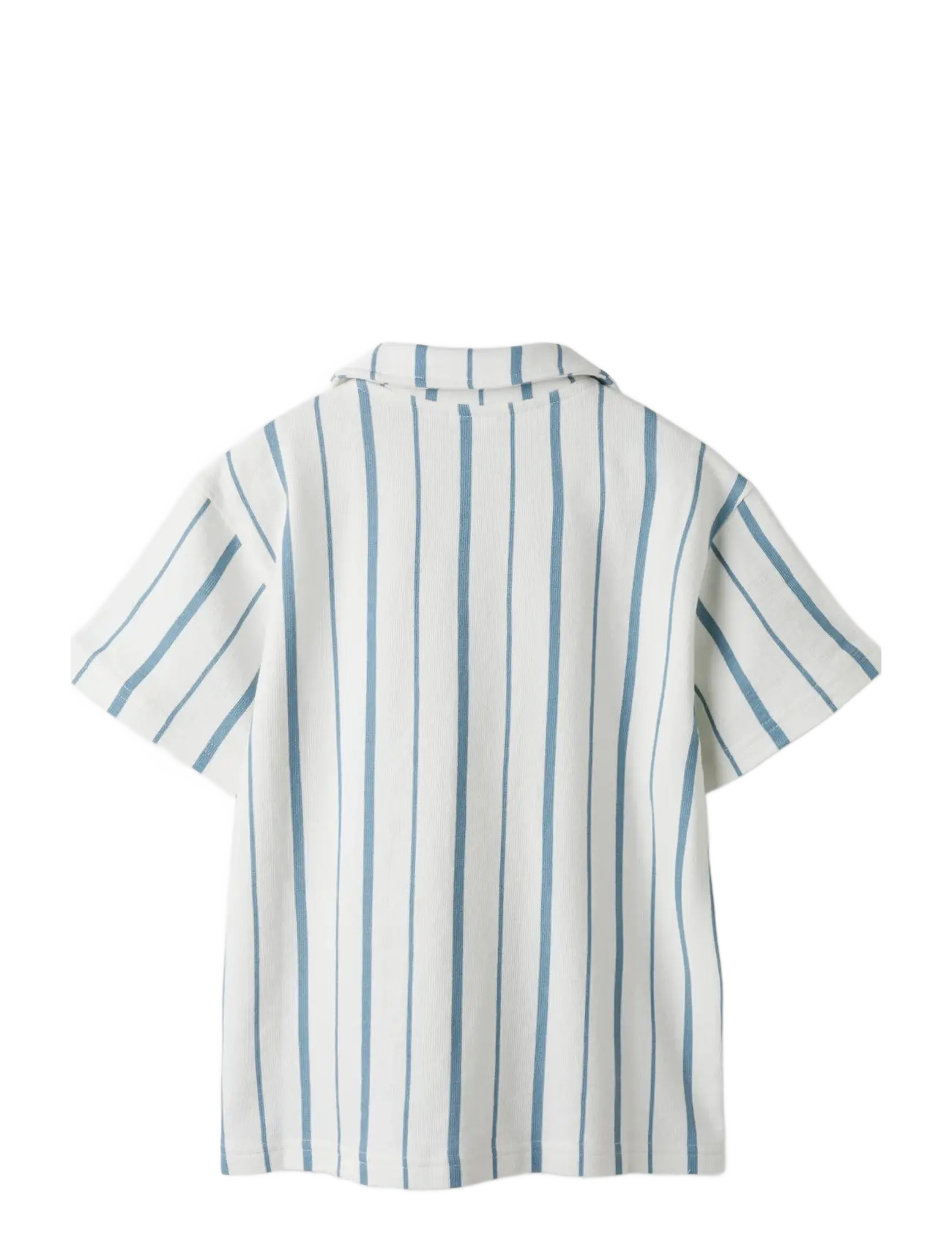 name it - NKMFIGARO SS NREG RESORT SHIRT - white alyssum - 1