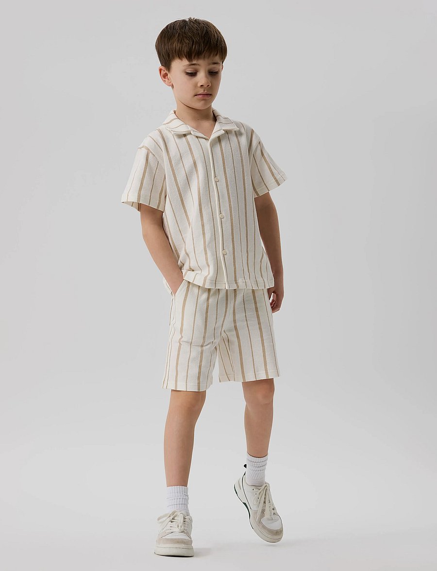 name it - NKMFIGARO SHORTS - vabaaja lühikesed püksid - jet stream - 0