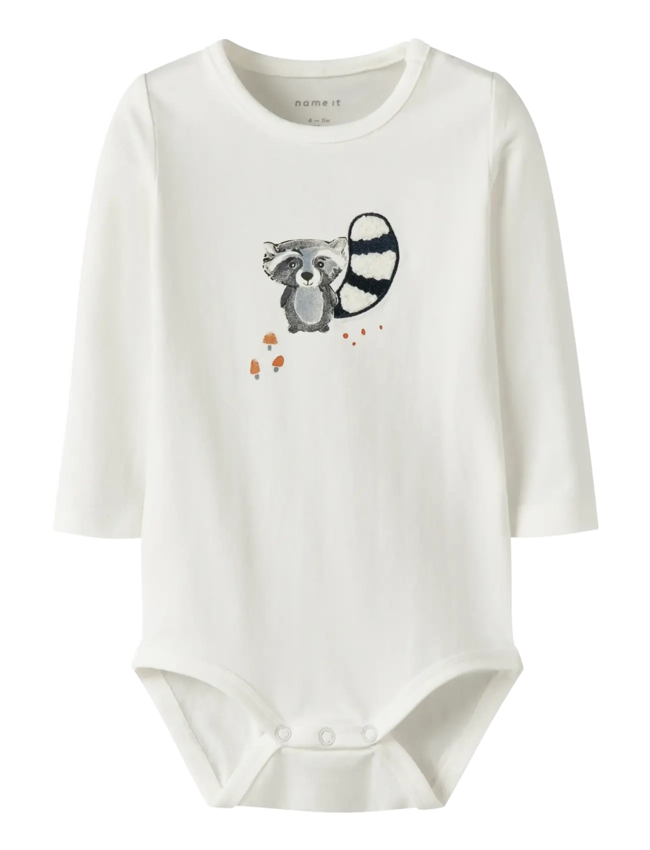name it NBMOLEN LS BODY BOX - 4 for 3 - CLOUD DANCER / white