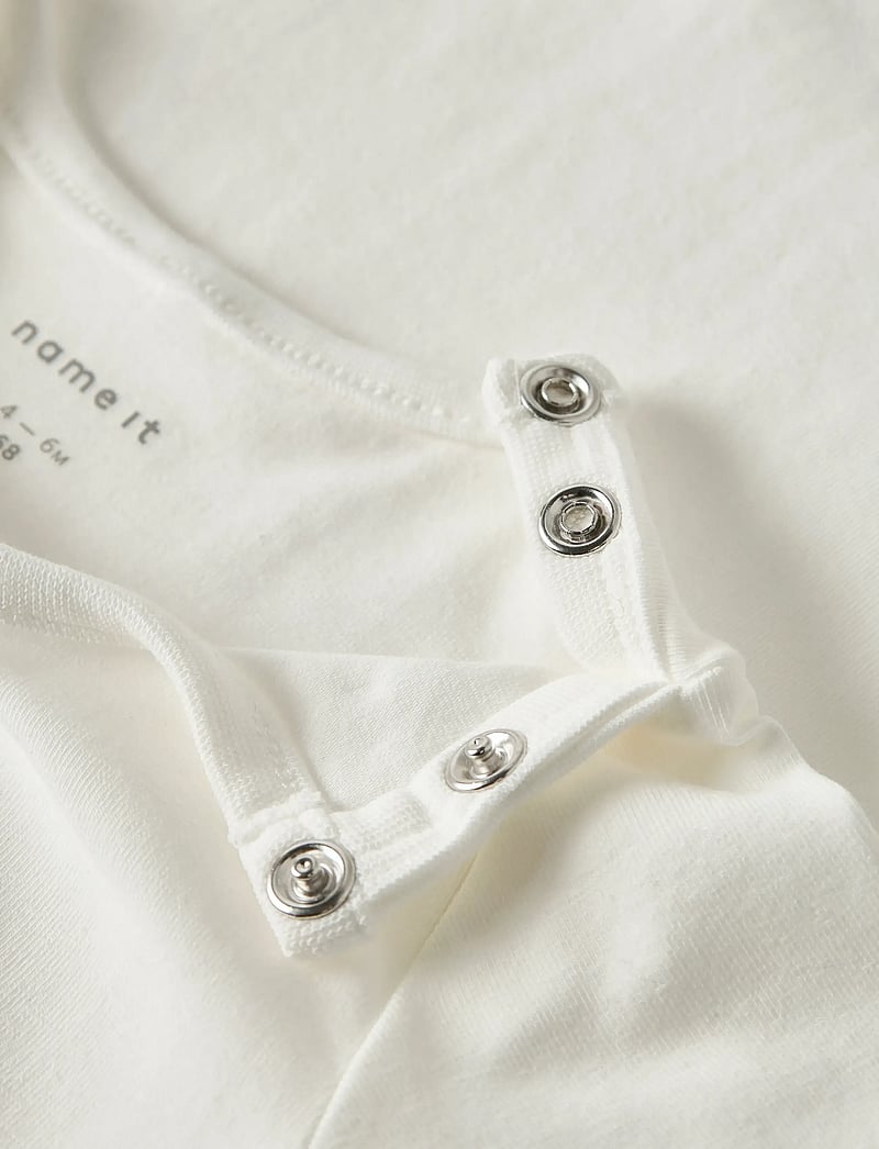 name it - NBMOLEN LS BODY BOX - langärmelige bodys - cloud dancer - 2