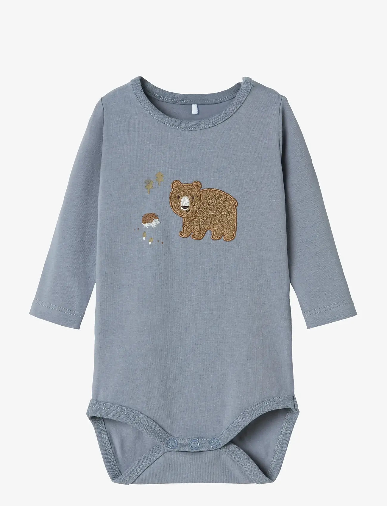 name it - NBMOLEN LS BODY BOX - pikkade varrukatega bodid - tradewinds - 0