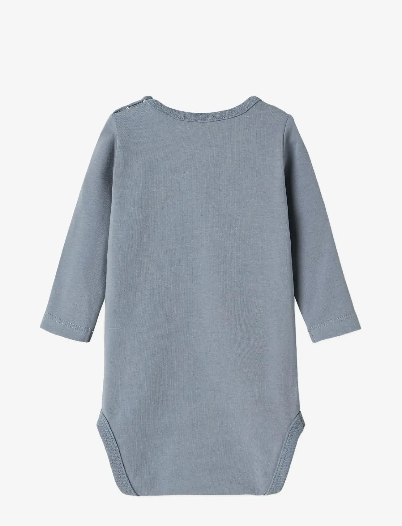 name it - NBMOLEN LS BODY BOX - pikkade varrukatega bodid - tradewinds - 1