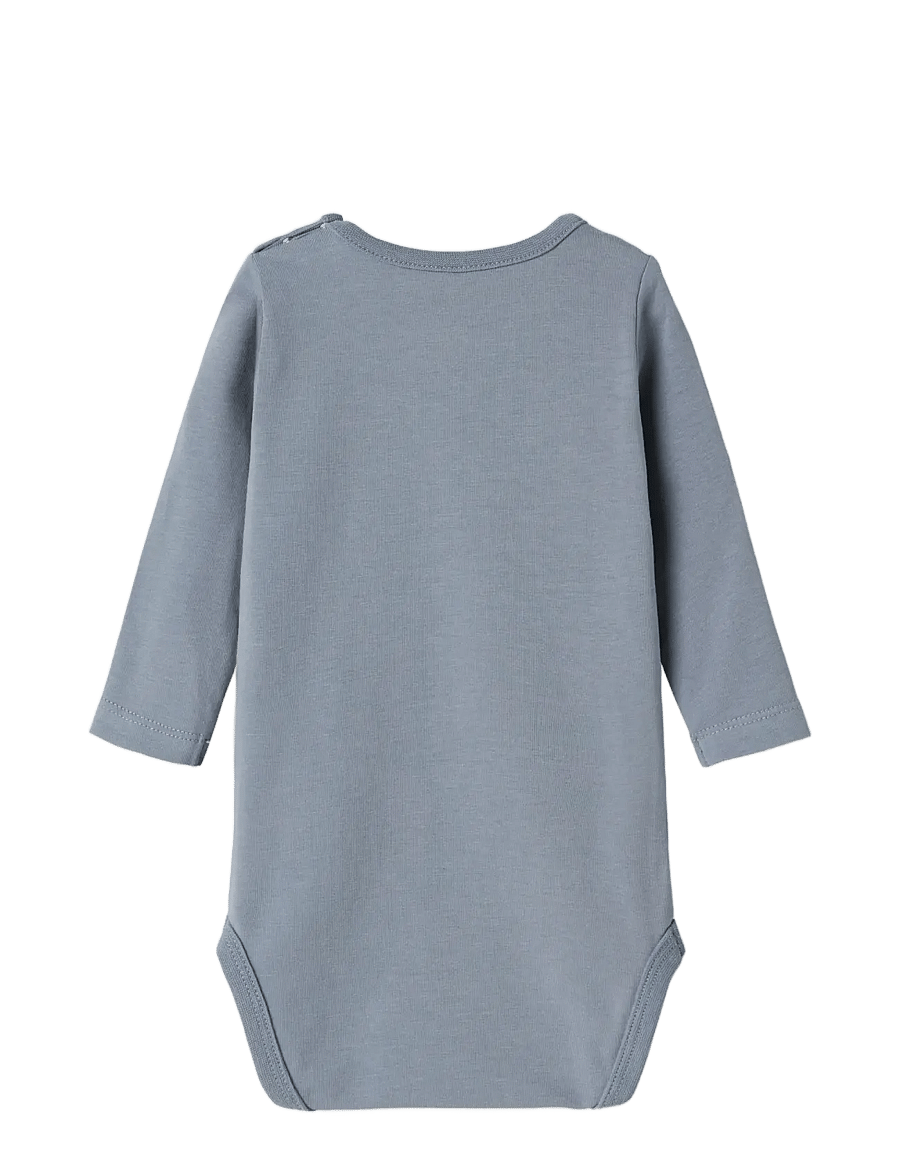 name it - NBMOLEN LS BODY BOX - långärmade bodies - tradewinds - 1
