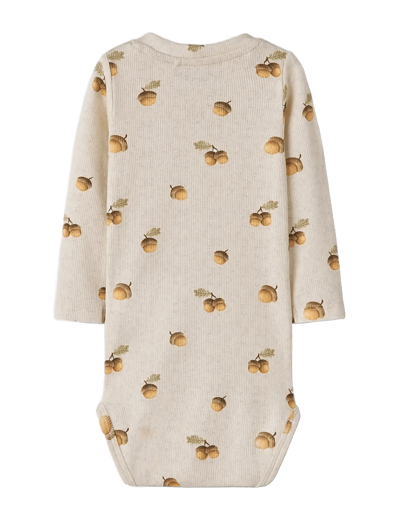 name it - NBMOLYAN LS BODY - long-sleeved bodies - peyote melange - 1