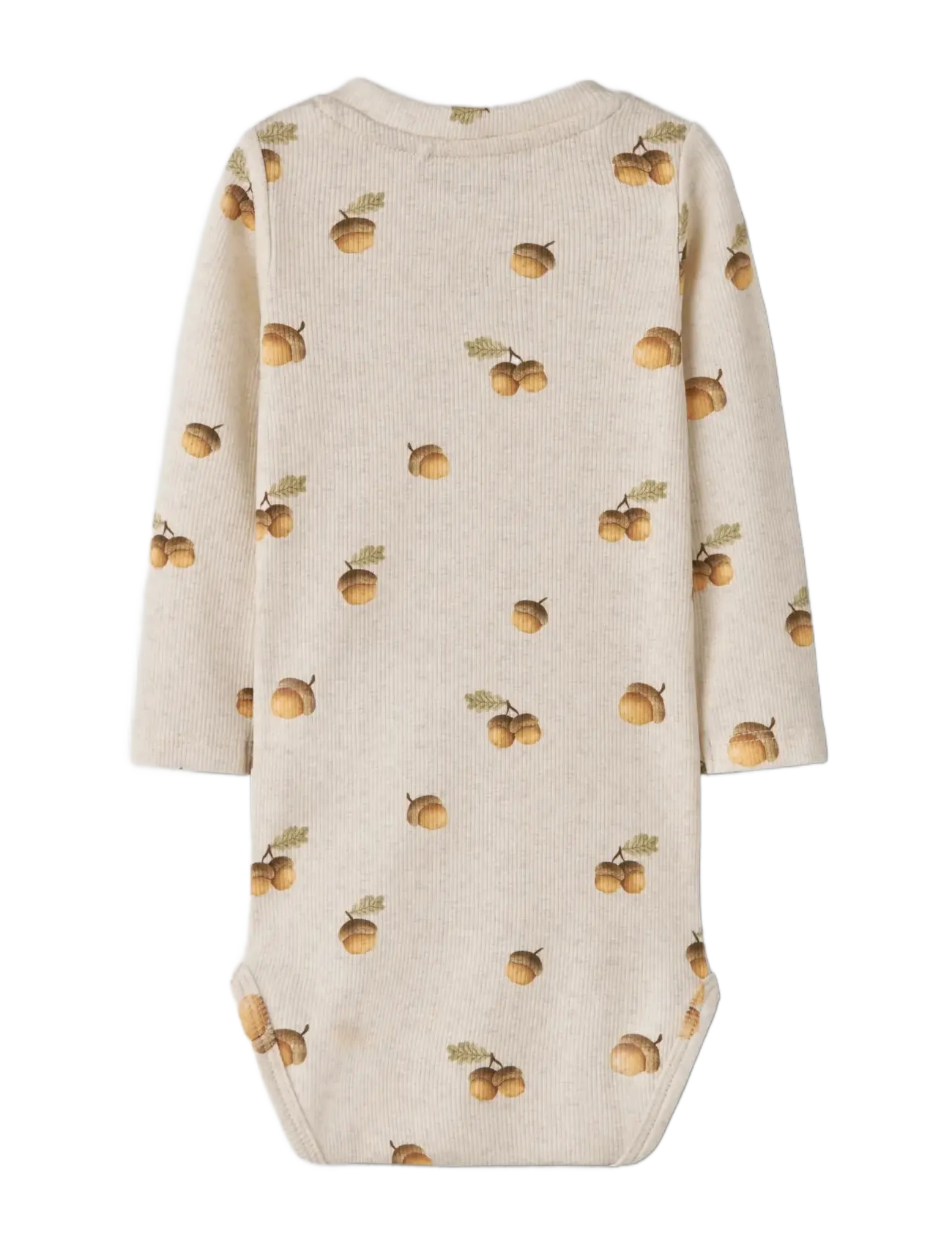 name it - NBMOLYAN LS BODY - langärmelige bodys - peyote melange - 1