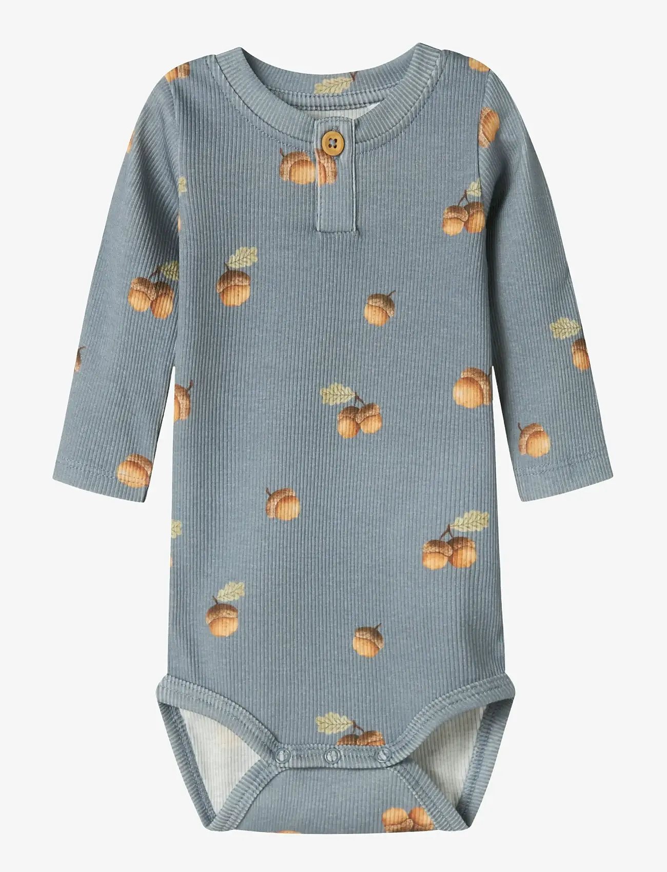 name it - NBMOLYAN LS BODY - langärmelige bodys - tradewinds - 0