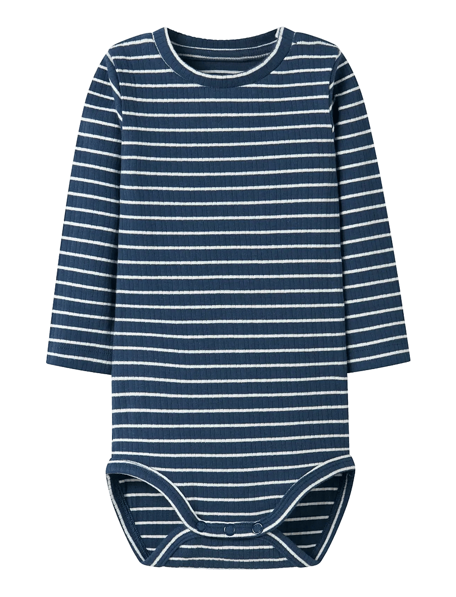 name it - NBMOCONNOR LS BODY - langärmelige bodys - insignia blue - 0