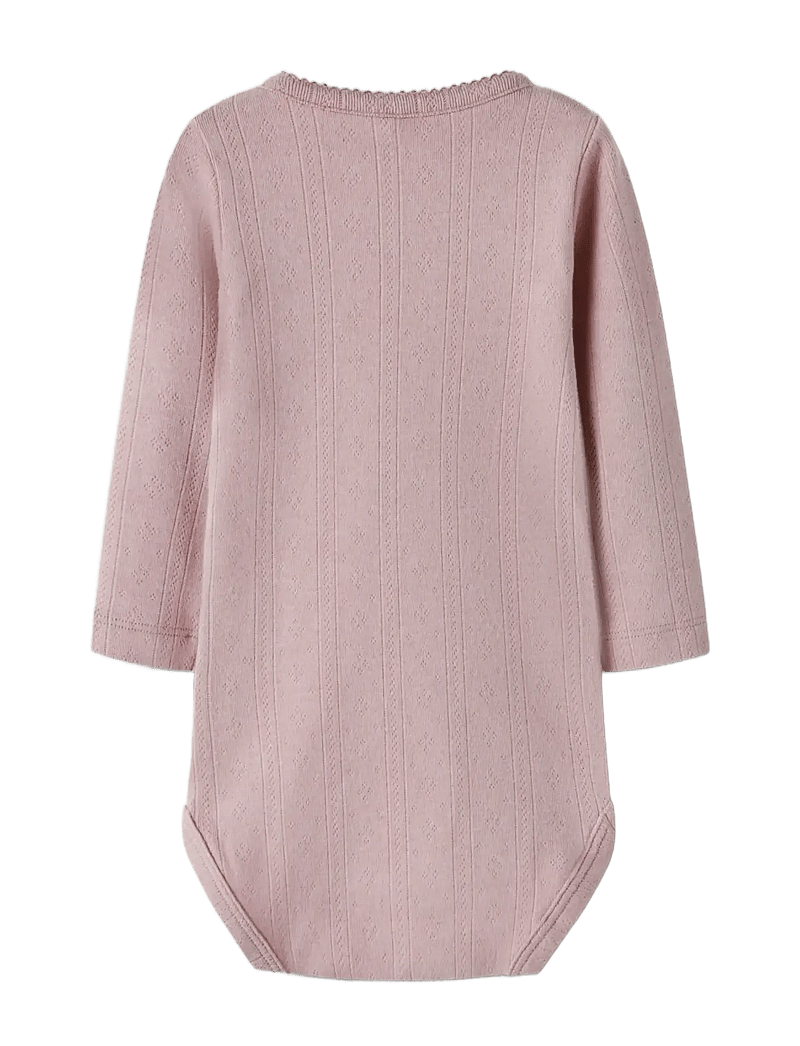 name it - NBFOKLAHOMA LS BODY - langärmelige bodys - burnished lilac - 1