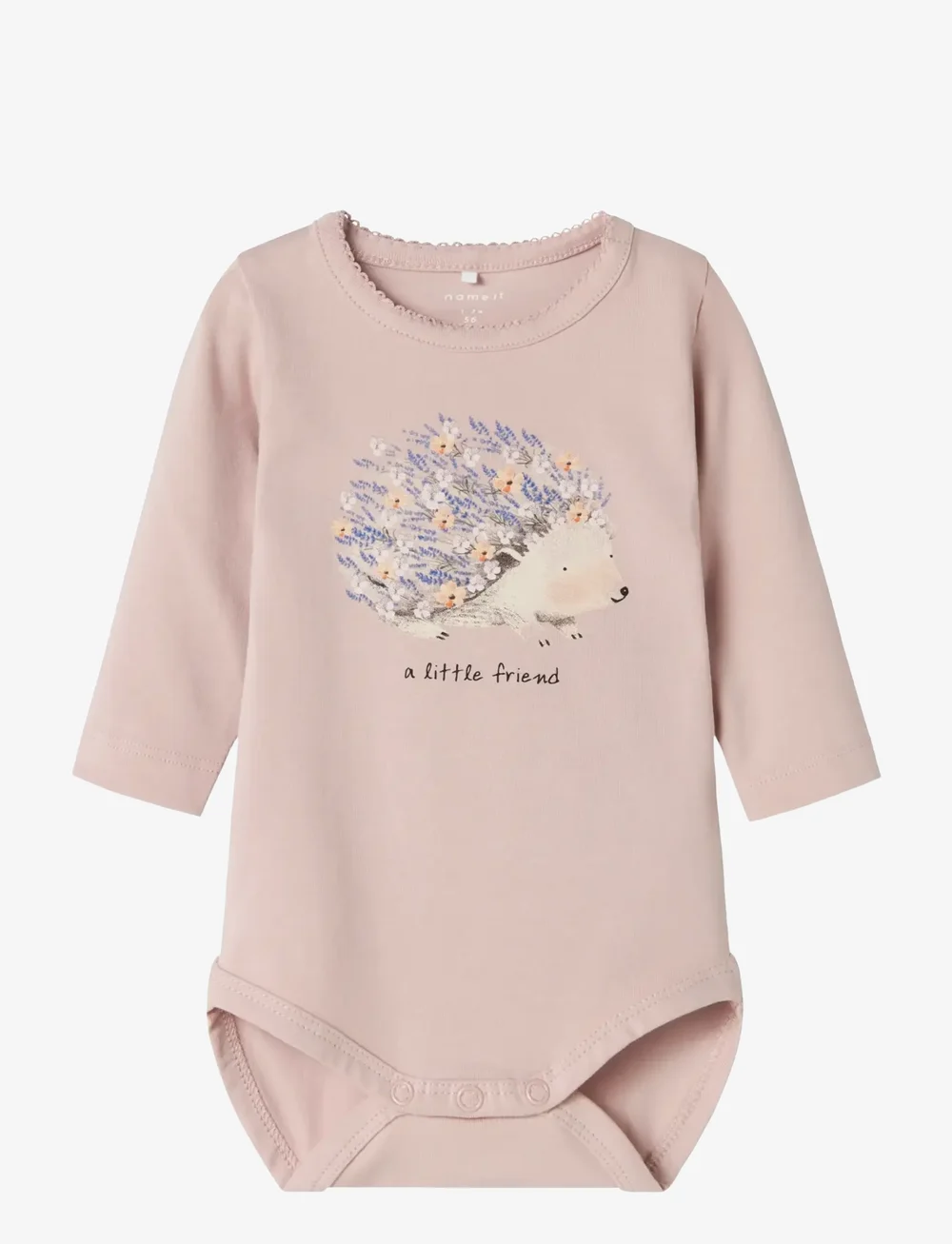 name it - NBFOHELLO LS BODY - langärmelige bodys - burnished lilac - 0