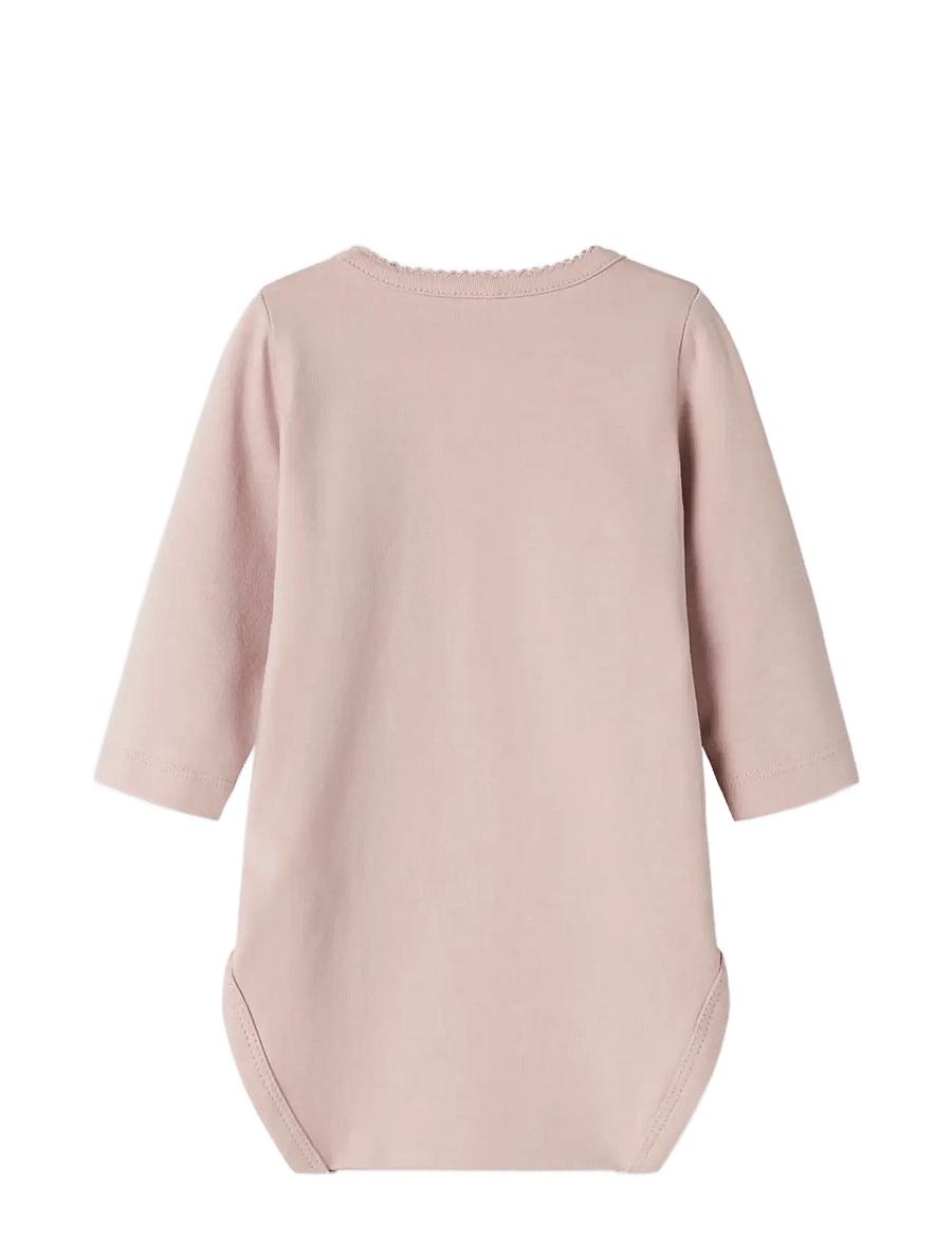 name it - NBFOHELLO LS BODY - långärmade bodies - burnished lilac - 2