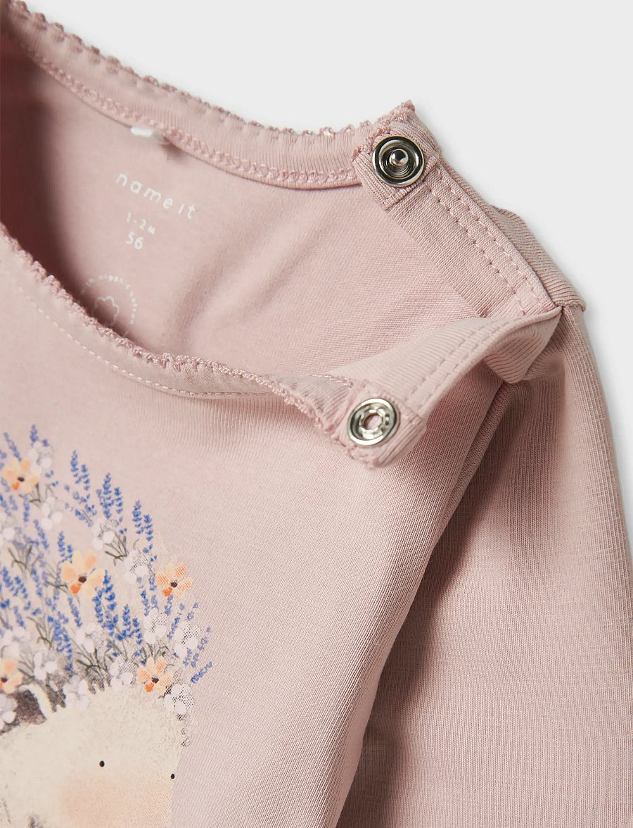 name it - NBFOHELLO LS BODY - långärmade bodies - burnished lilac - 5
