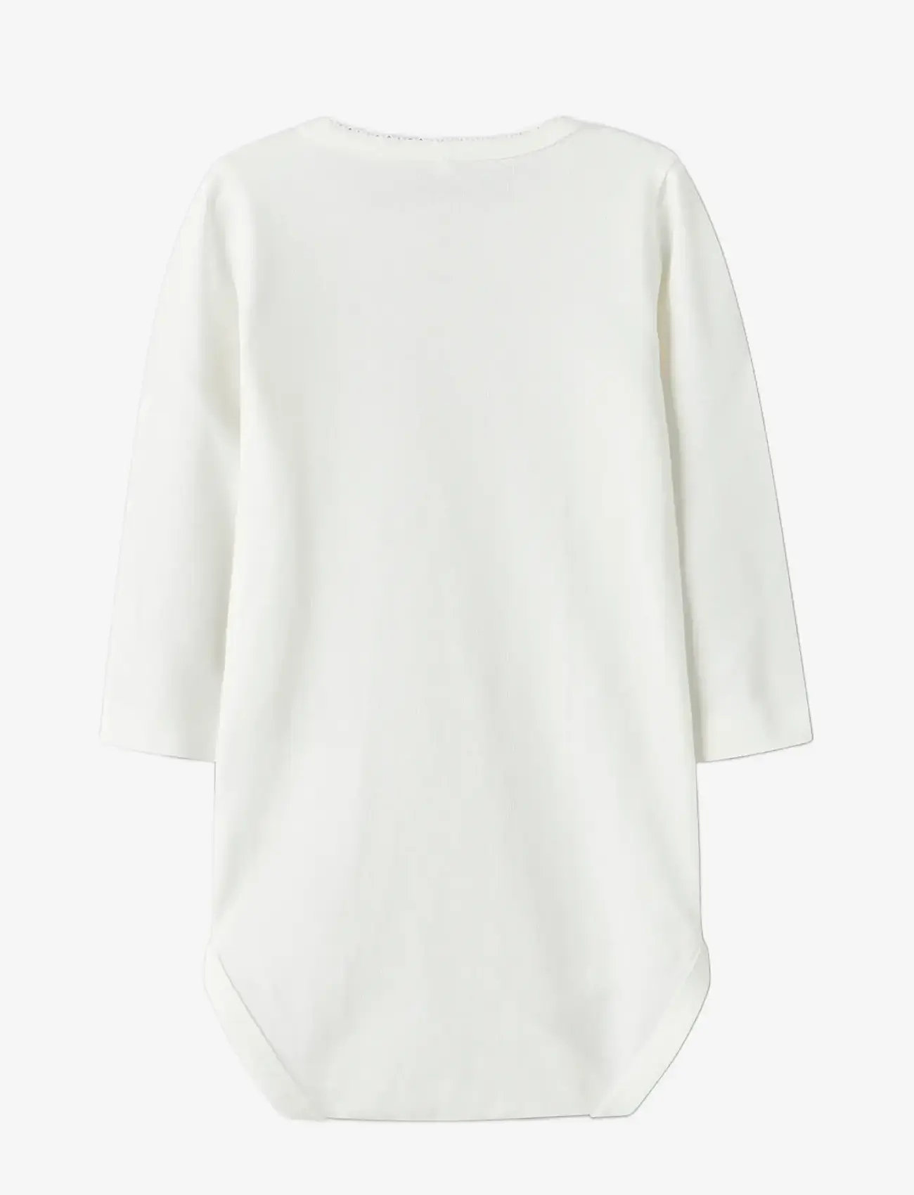 name it - NBFOHELLO LS BODY - långärmade bodies - cloud dancer - 1