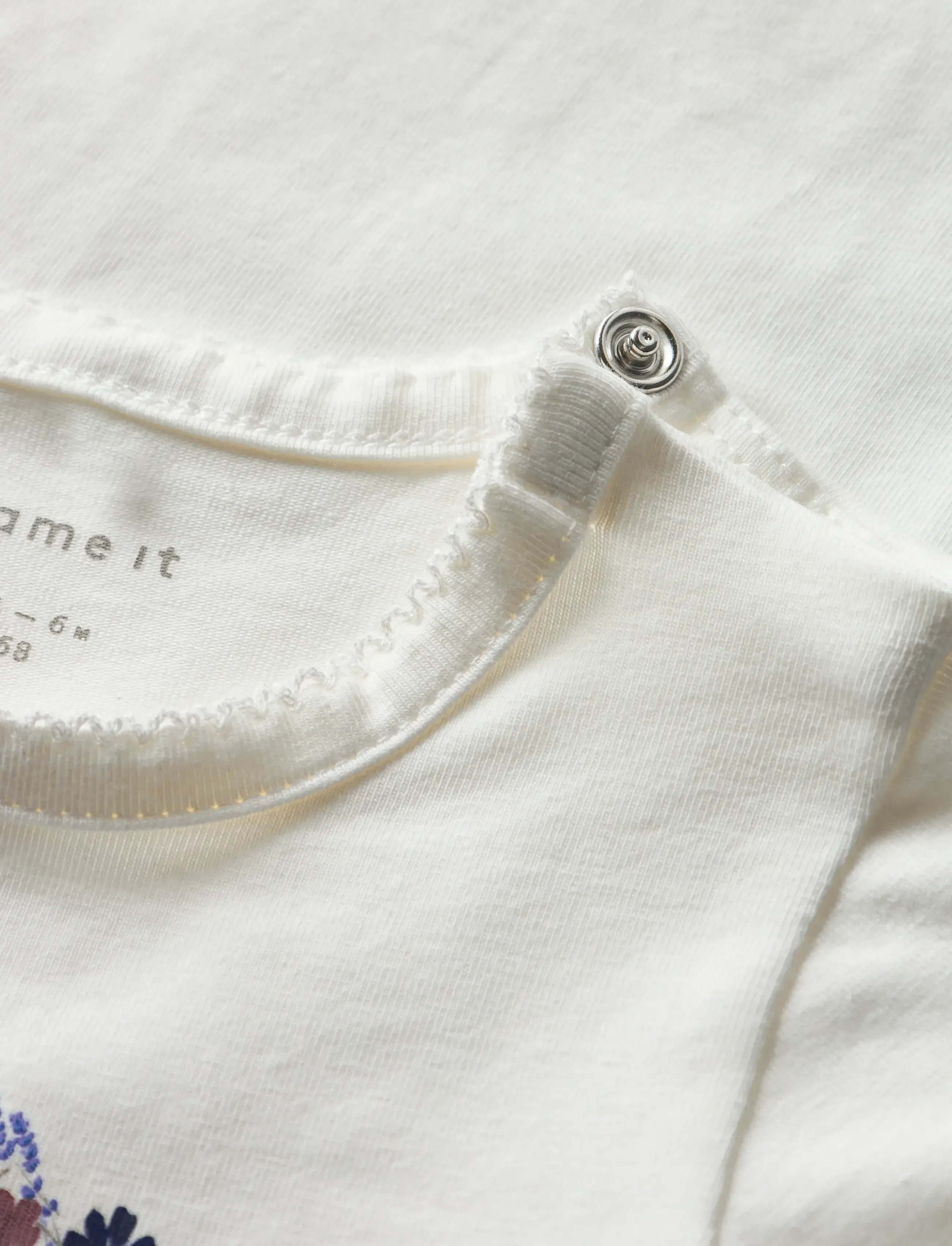name it - NBFOHELLO LS BODY - langärmelig - cloud dancer - 2