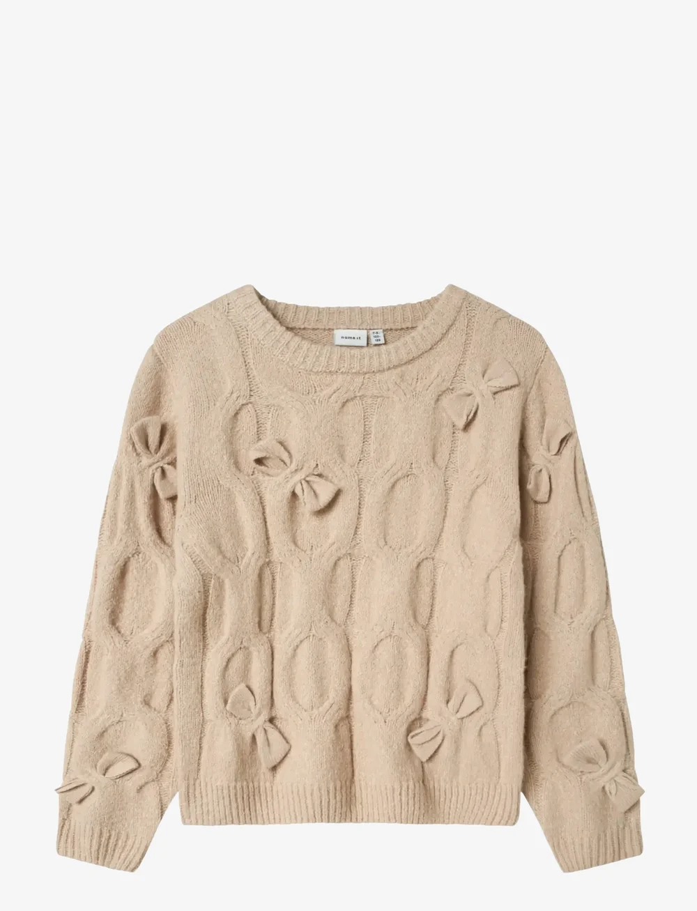 name it - NKFOLIVIA LS KNIT - pullover - peyote - 1