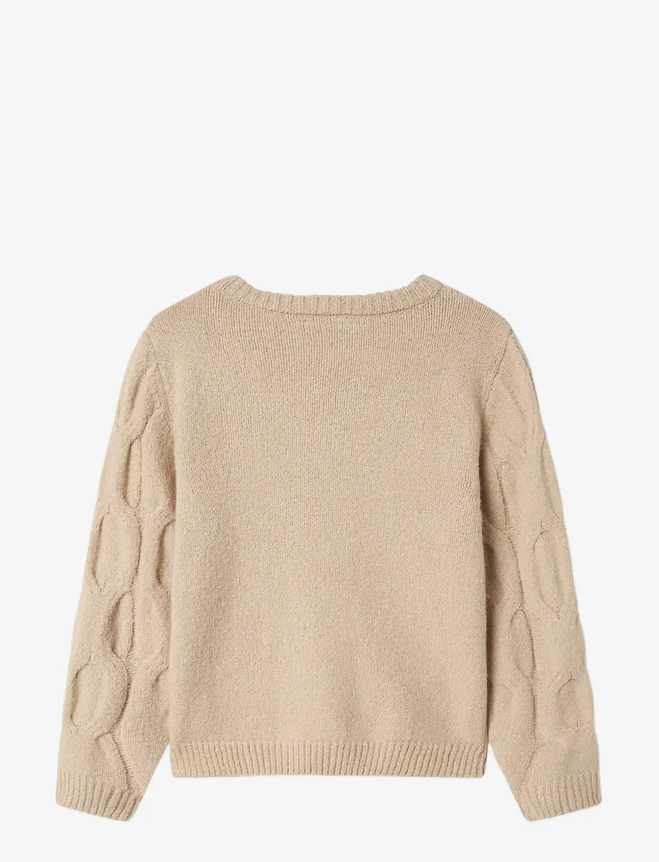 name it - NKFOLIVIA LS KNIT - jumpers - peyote - 2