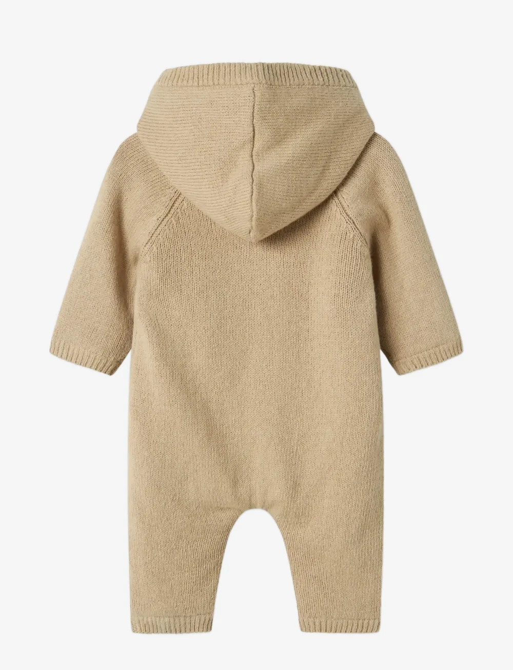 name it - NBNOLLY LS KNIT WHOLESUIT - långärmade bodysuits - island fossil - 1