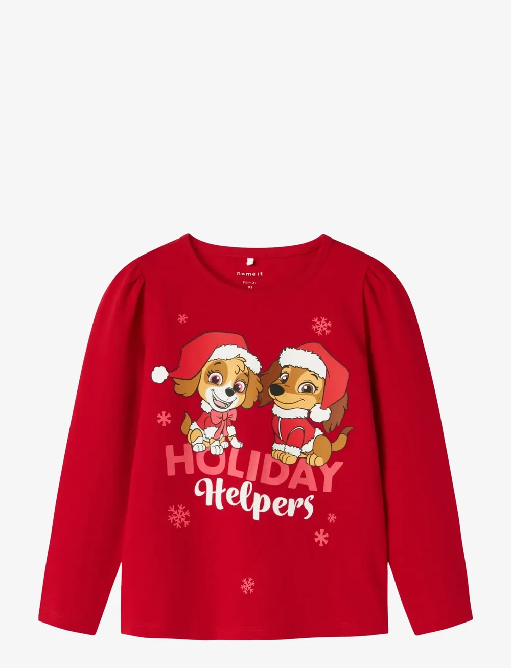name it - NMFSASA PAW LS TOP CPLG - langärmelig - barbados cherry - 0