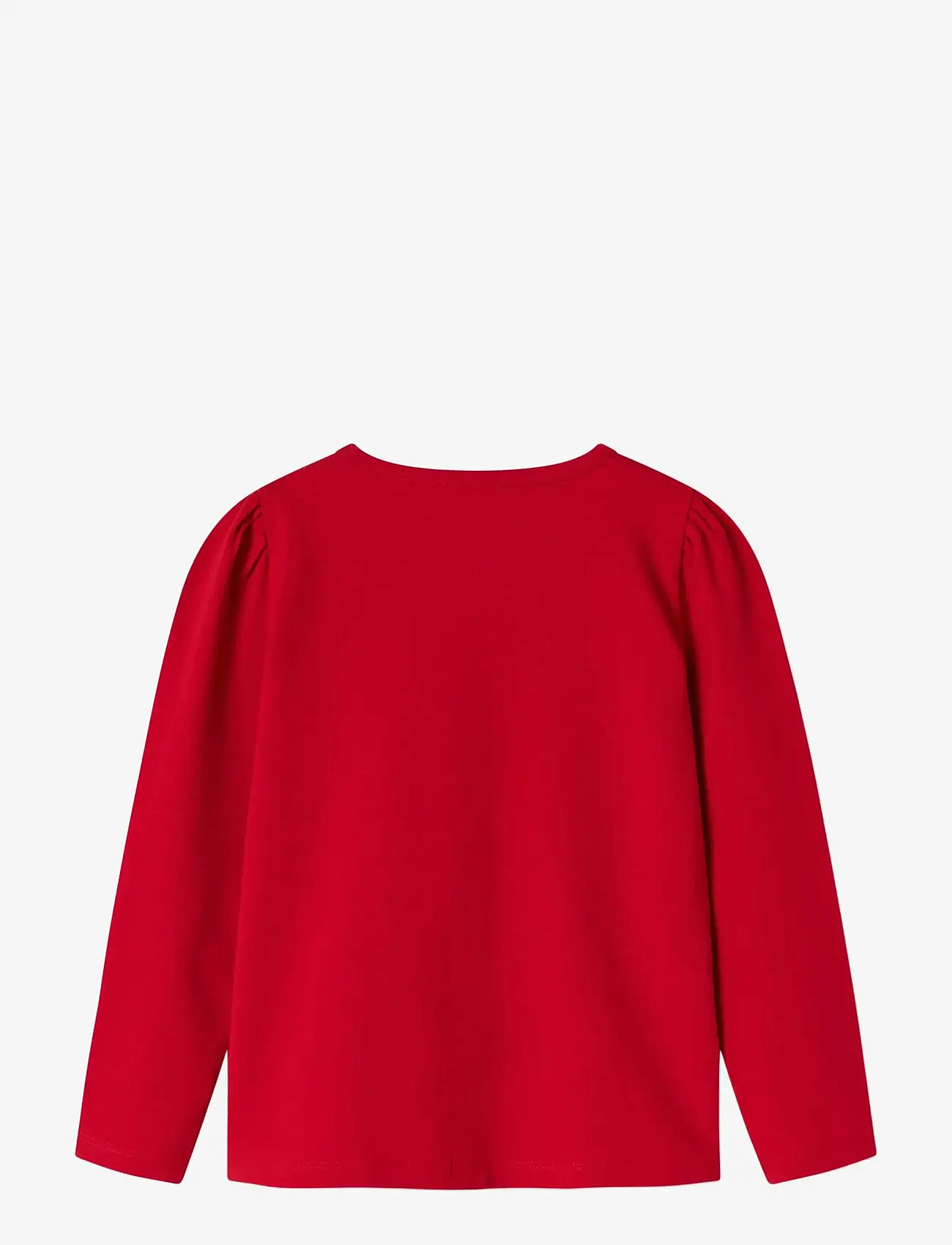 name it - NMFSASA PAW LS TOP CPLG - efterårstøj - barbados cherry - 1