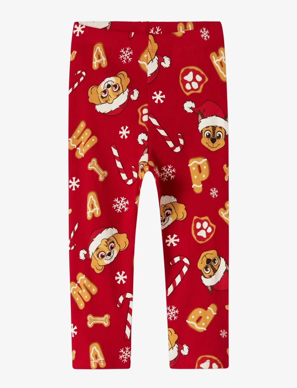 name it - NMFSARBA PAW LS NIGHTSET CPLG - leggings - barbados cherry - 3