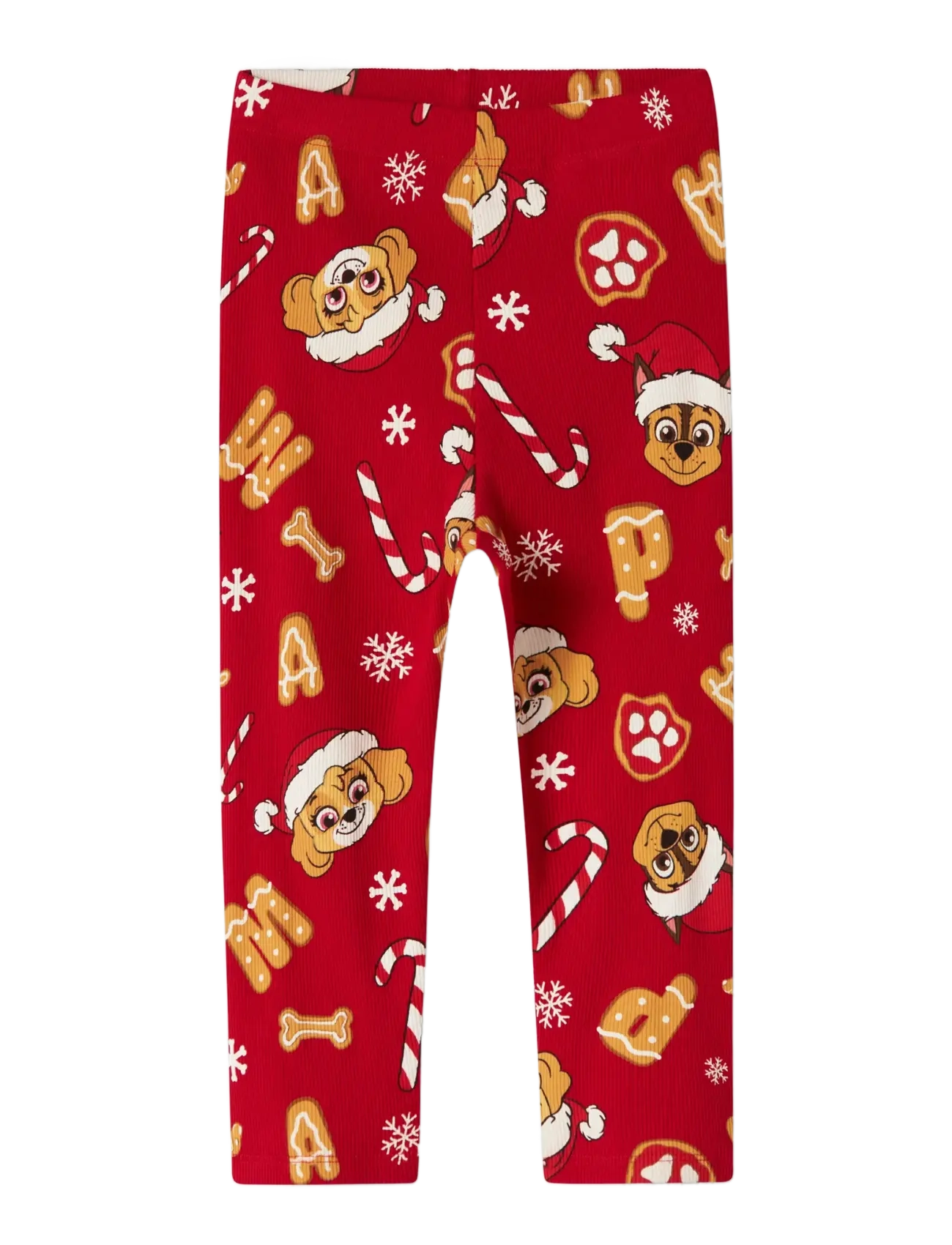 name it - NMFSARBA PAW LS NIGHTSET CPLG - leggings - barbados cherry - 3
