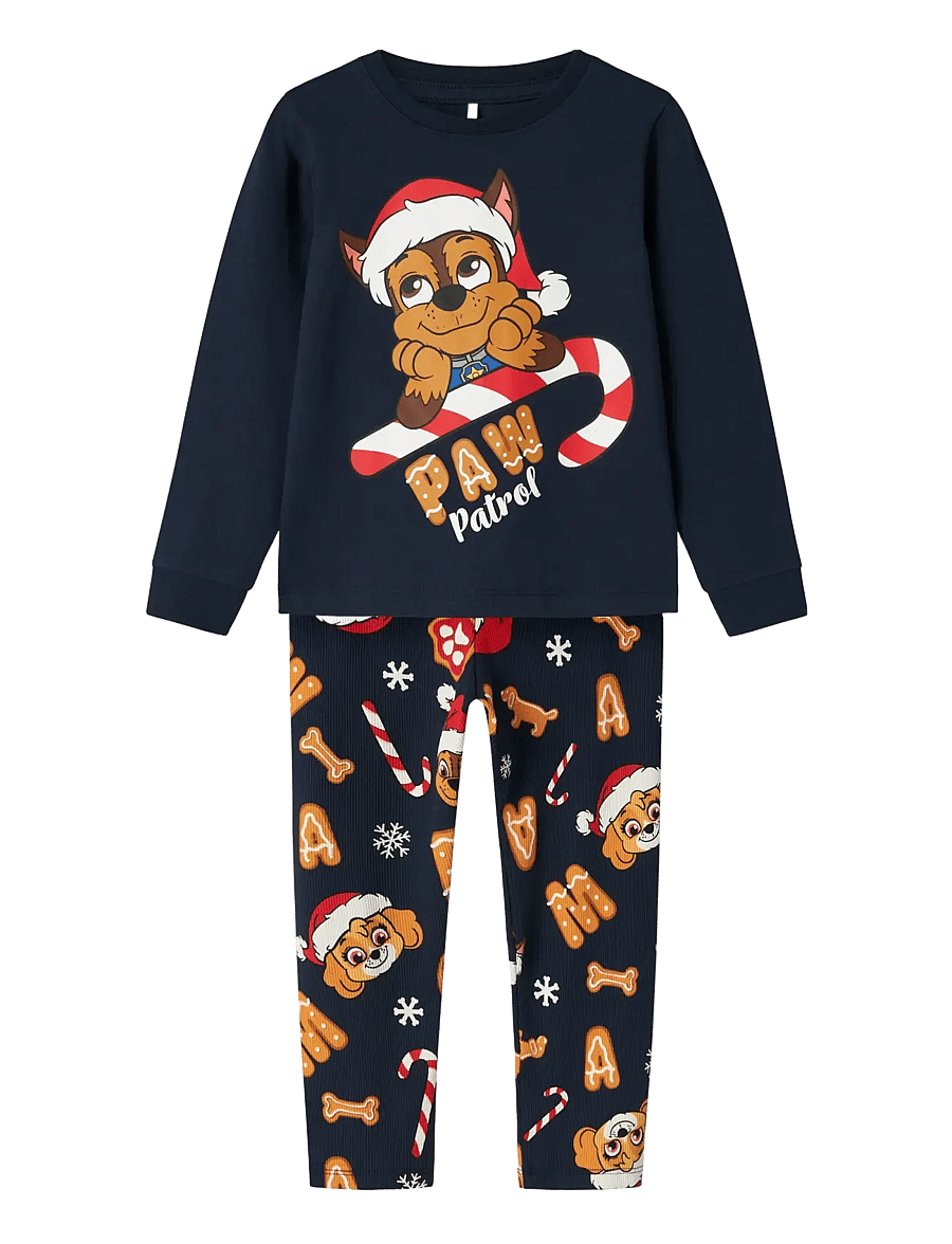 name it - NMMSLAVA PAW LS NIGHTSET CPLG - komplektid - navy blazer - 1