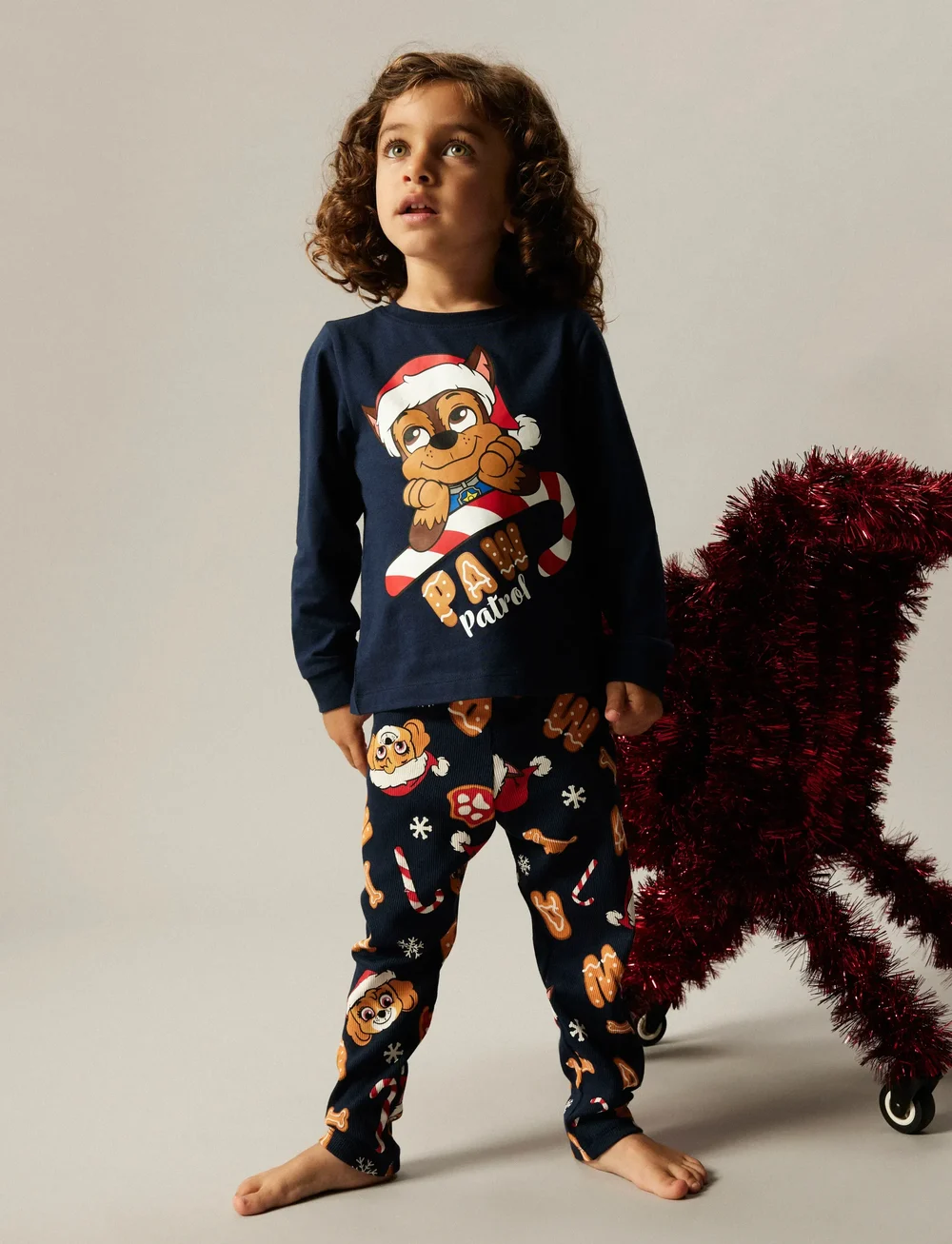 name it - NMMSLAVA PAW LS NIGHTSET CPLG - sets - navy blazer - 0