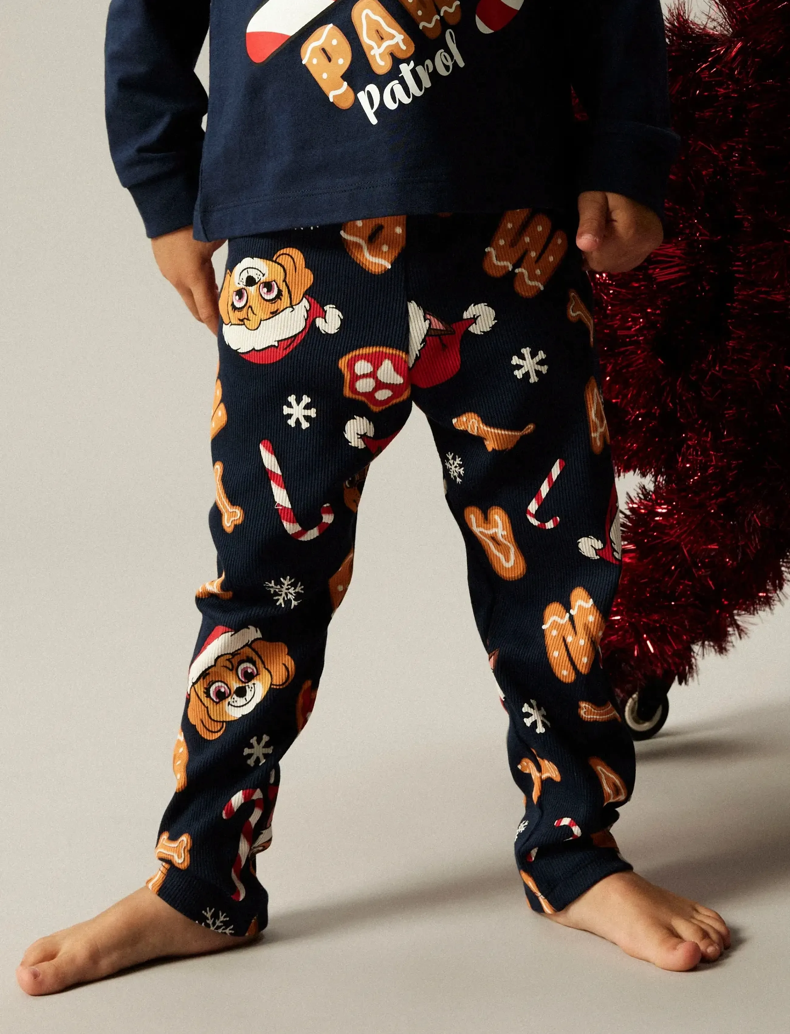 name it - NMMSLAVA PAW LS NIGHTSET CPLG - komplektid - navy blazer - 4