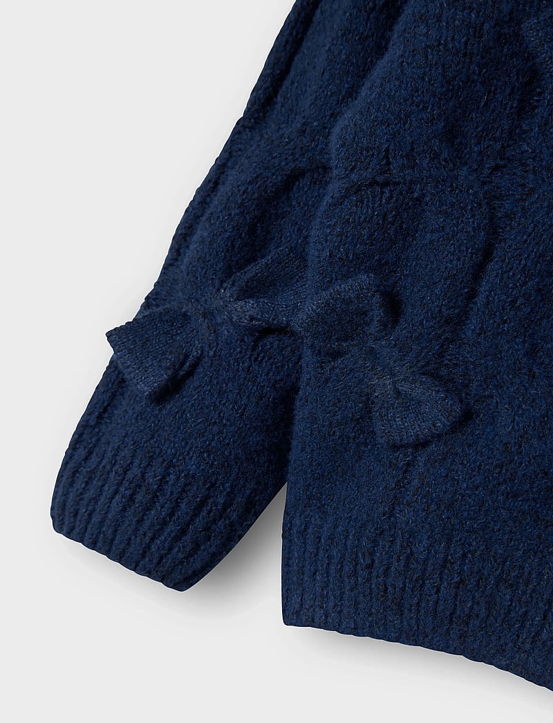 name it - NMFOLIVIA LS KNIT - pullover - navy blazer - 3