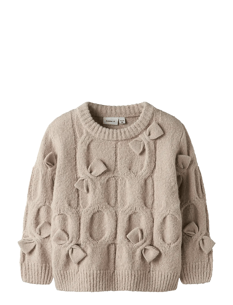 name it - NMFOLIVIA LS KNIT - pullover - peyote - 1