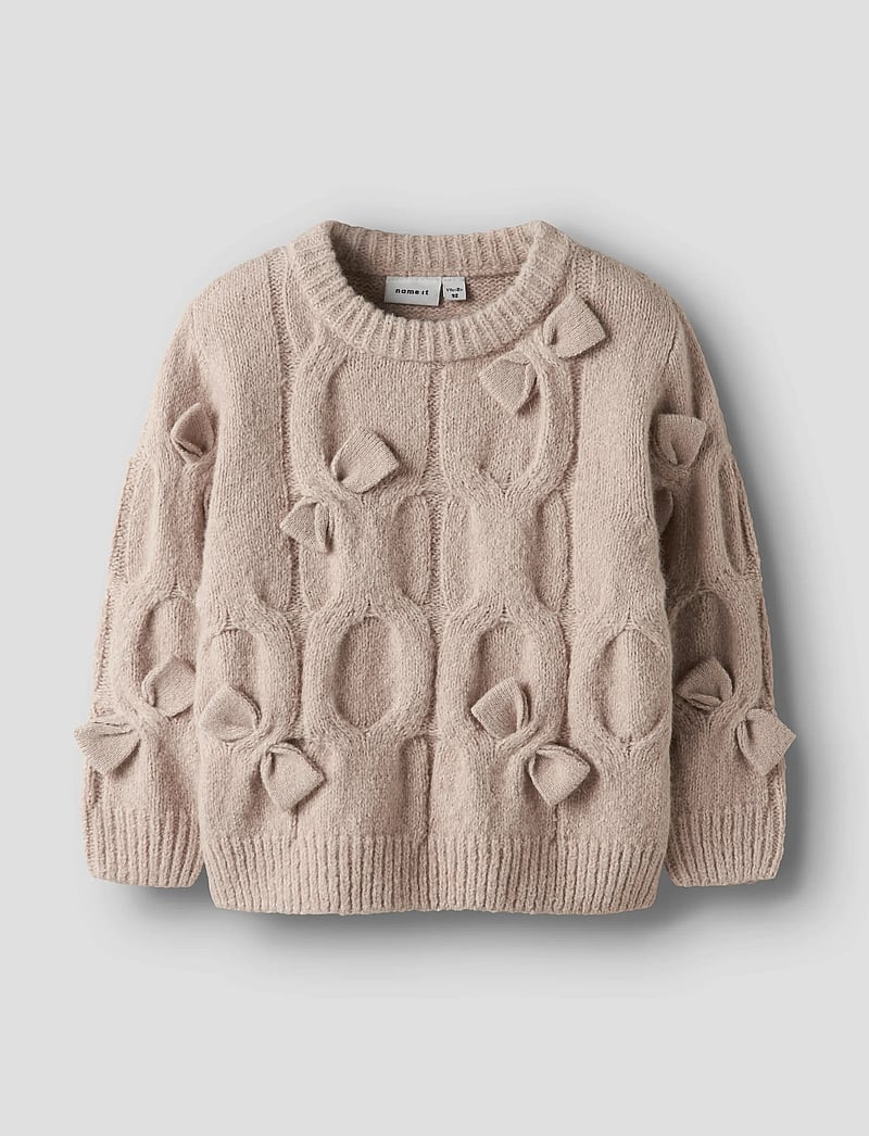 name it - NMFOLIVIA LS KNIT - pullover - peyote - 0