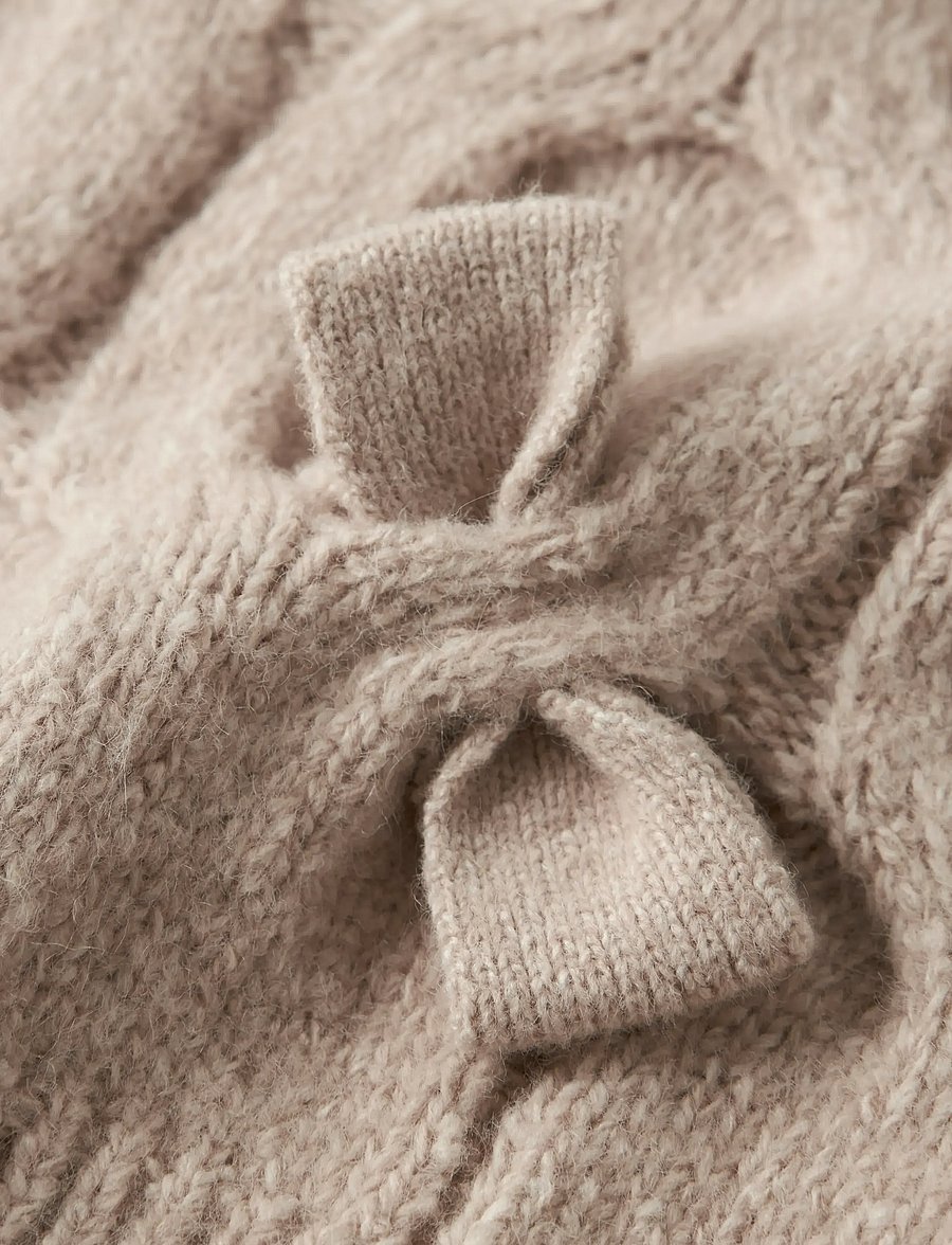 name it - NMFOLIVIA LS KNIT - pullover - peyote - 4