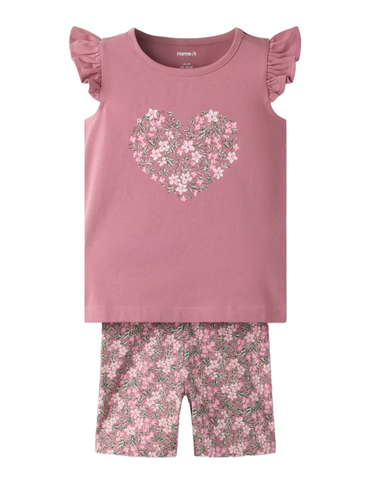 name it - NMFVAYANA CAPSL TOP SET - mesa rose - 3