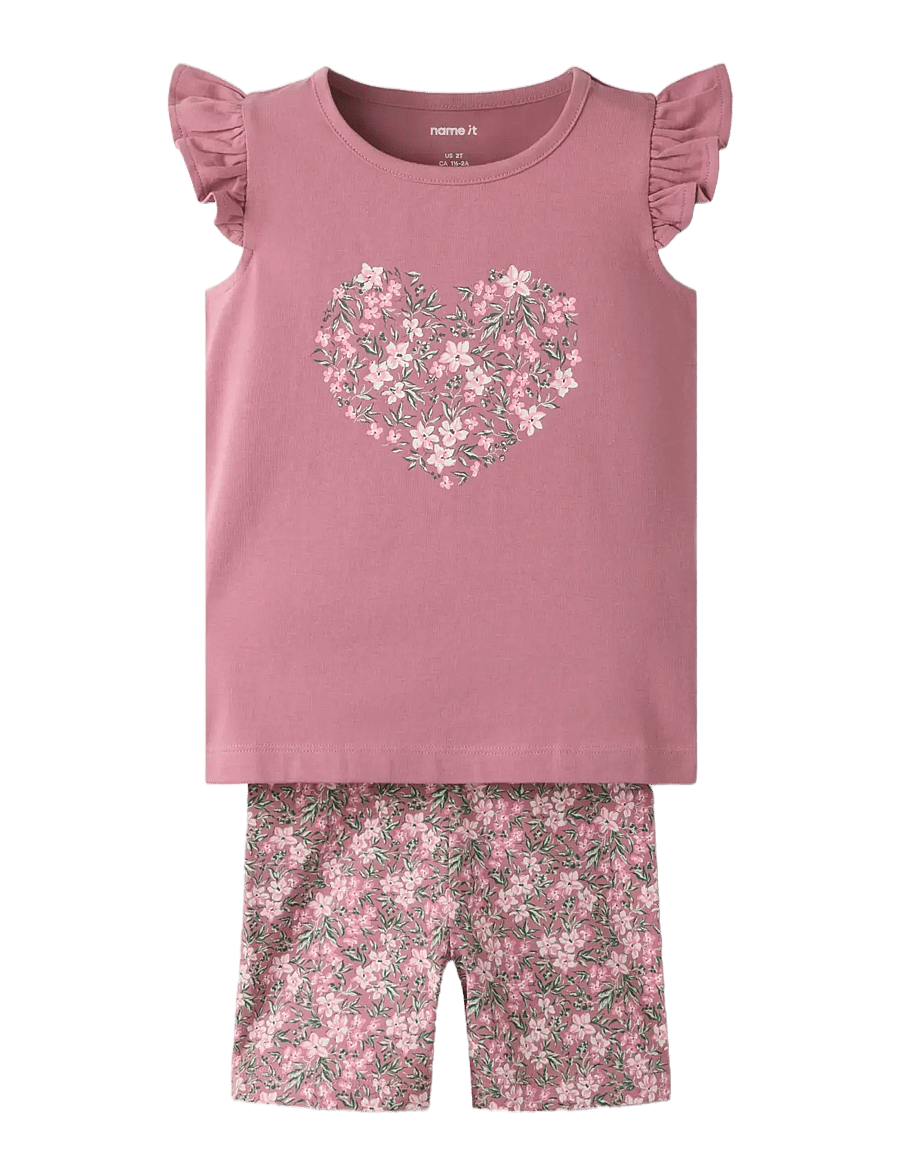 name it - NMFVAYANA CAPSL TOP SET - mesa rose - 3