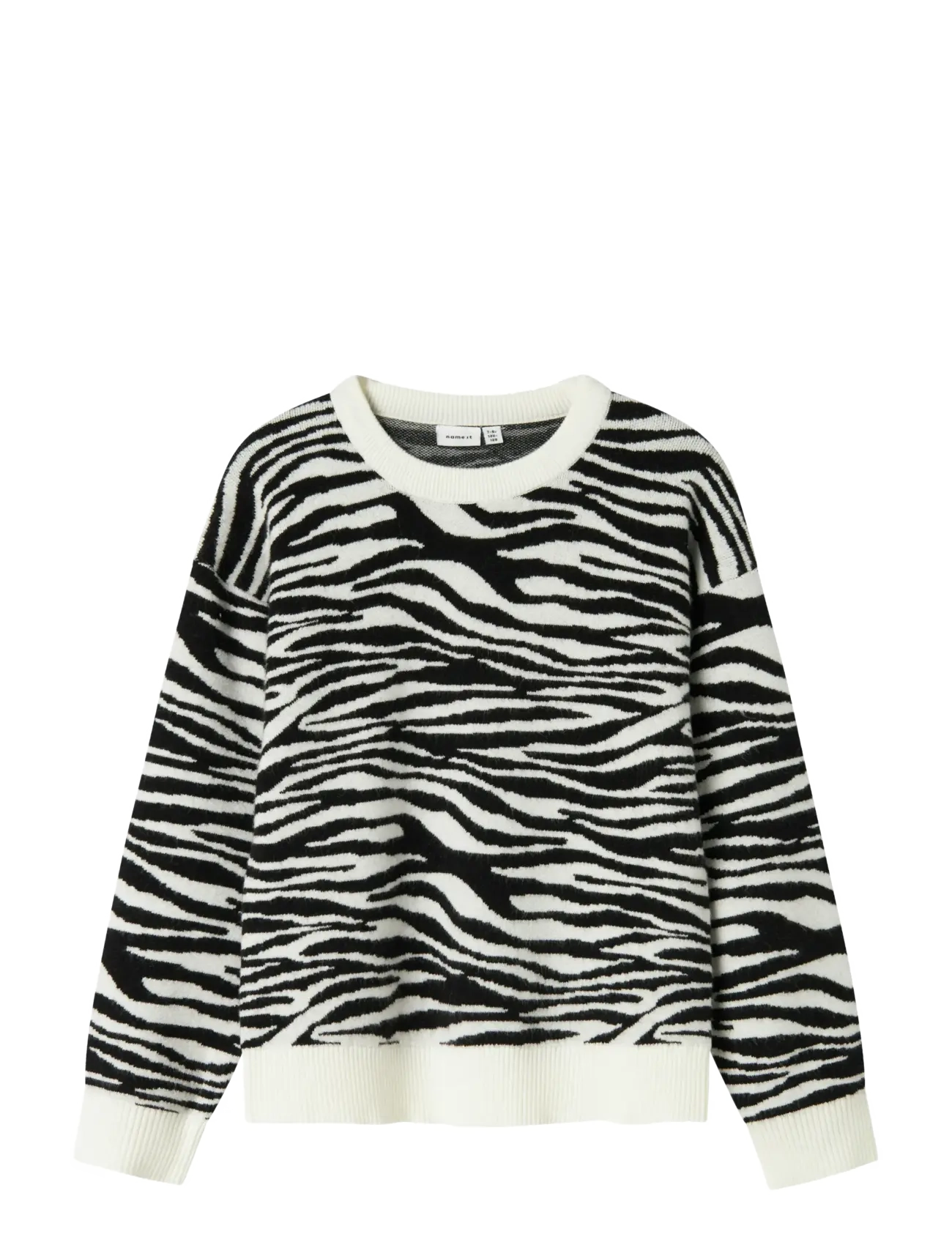 NAME IT Nkforkide Ls Knit Box Schwarz - 116 - Kinder
