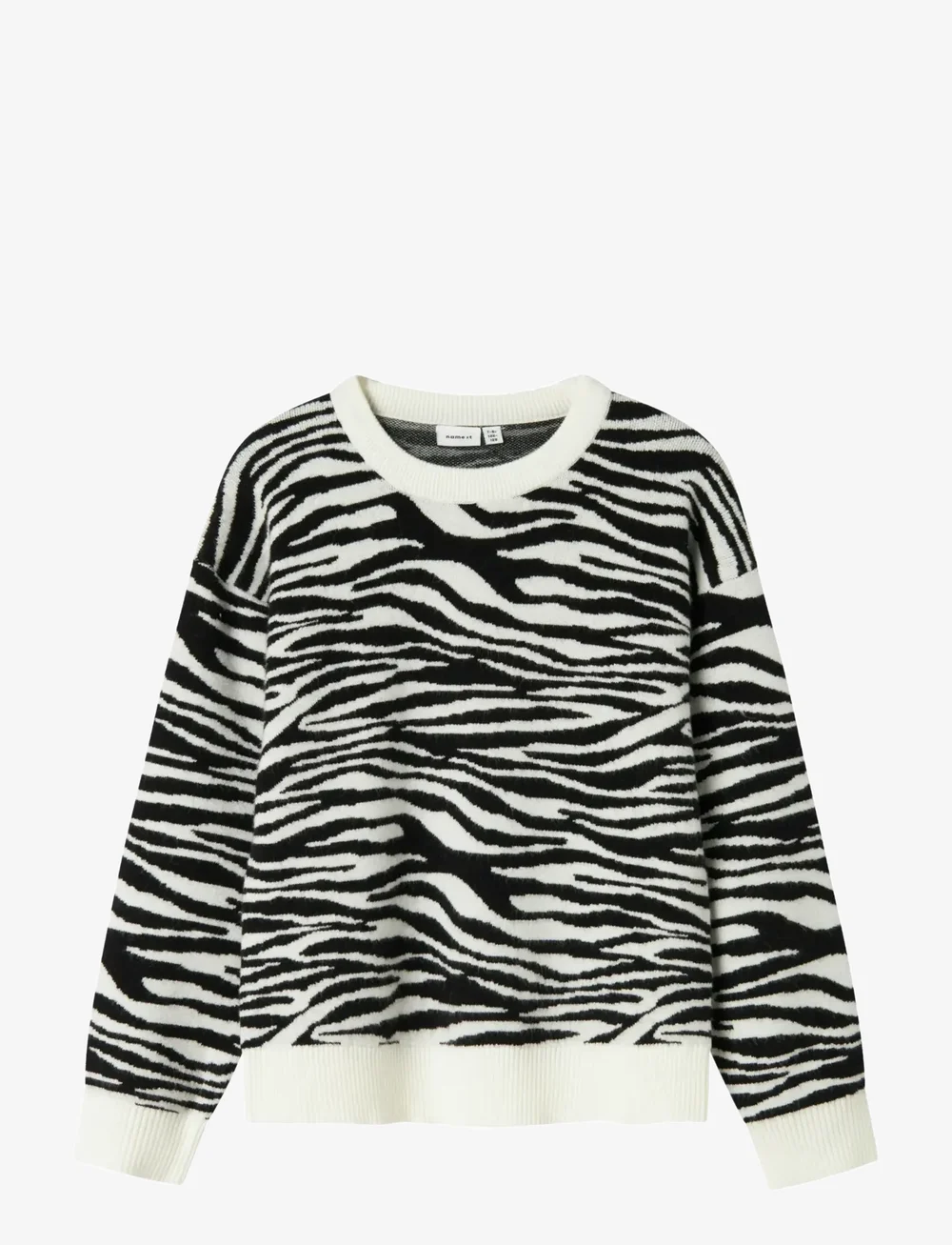 name it - NKFORKIDE LS KNIT BOX - džemprid - black - 0