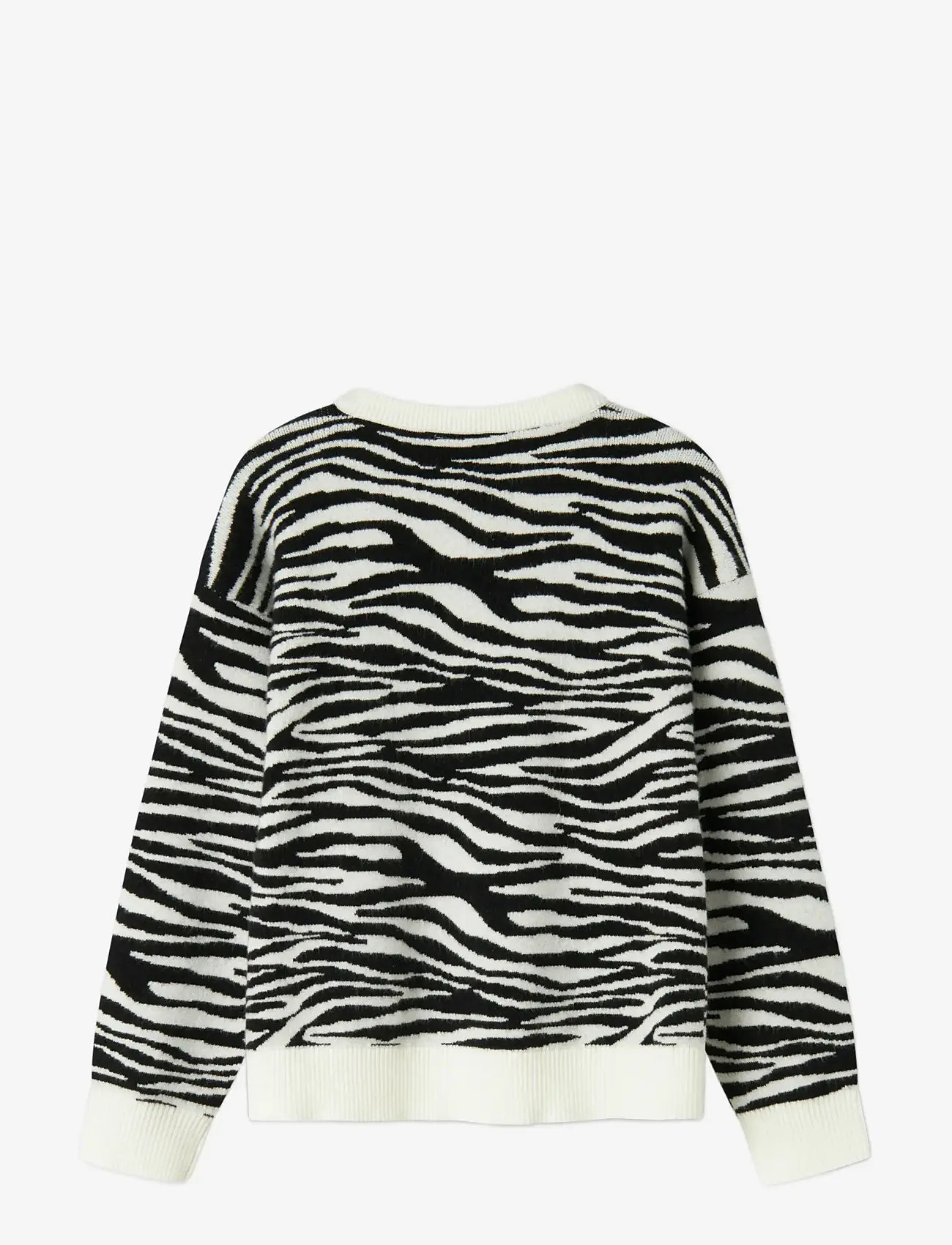 name it - NKFORKIDE LS KNIT BOX - efterårstøj - black - 1