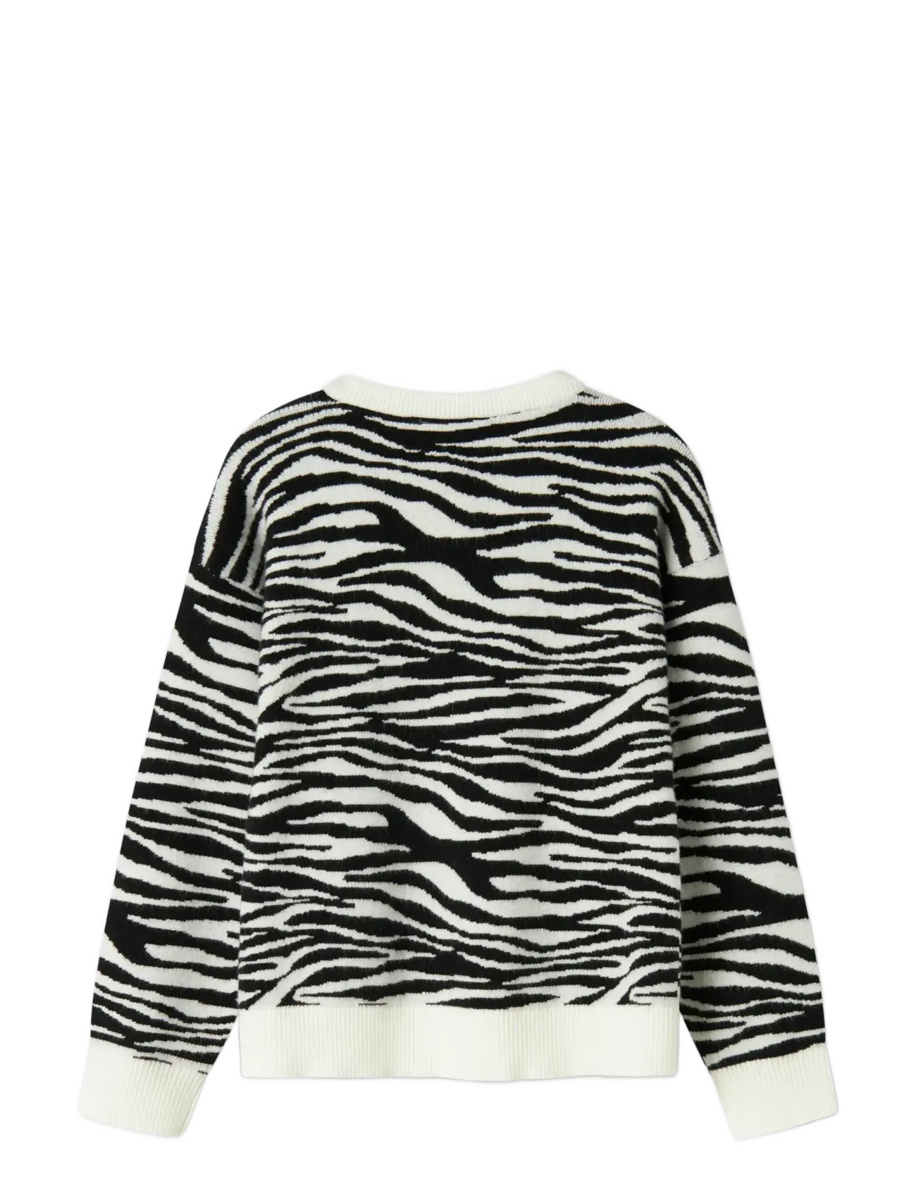 name it - NKFORKIDE LS KNIT BOX - pullover - black - 2