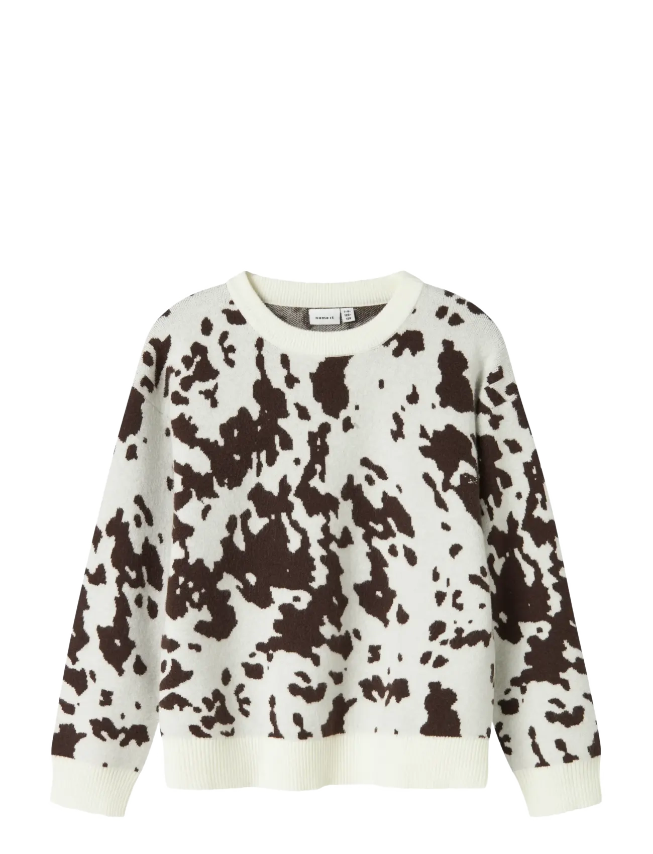 name it NKFORKIDE LS KNIT BOX - Pullover - SEAL BROWN / brown