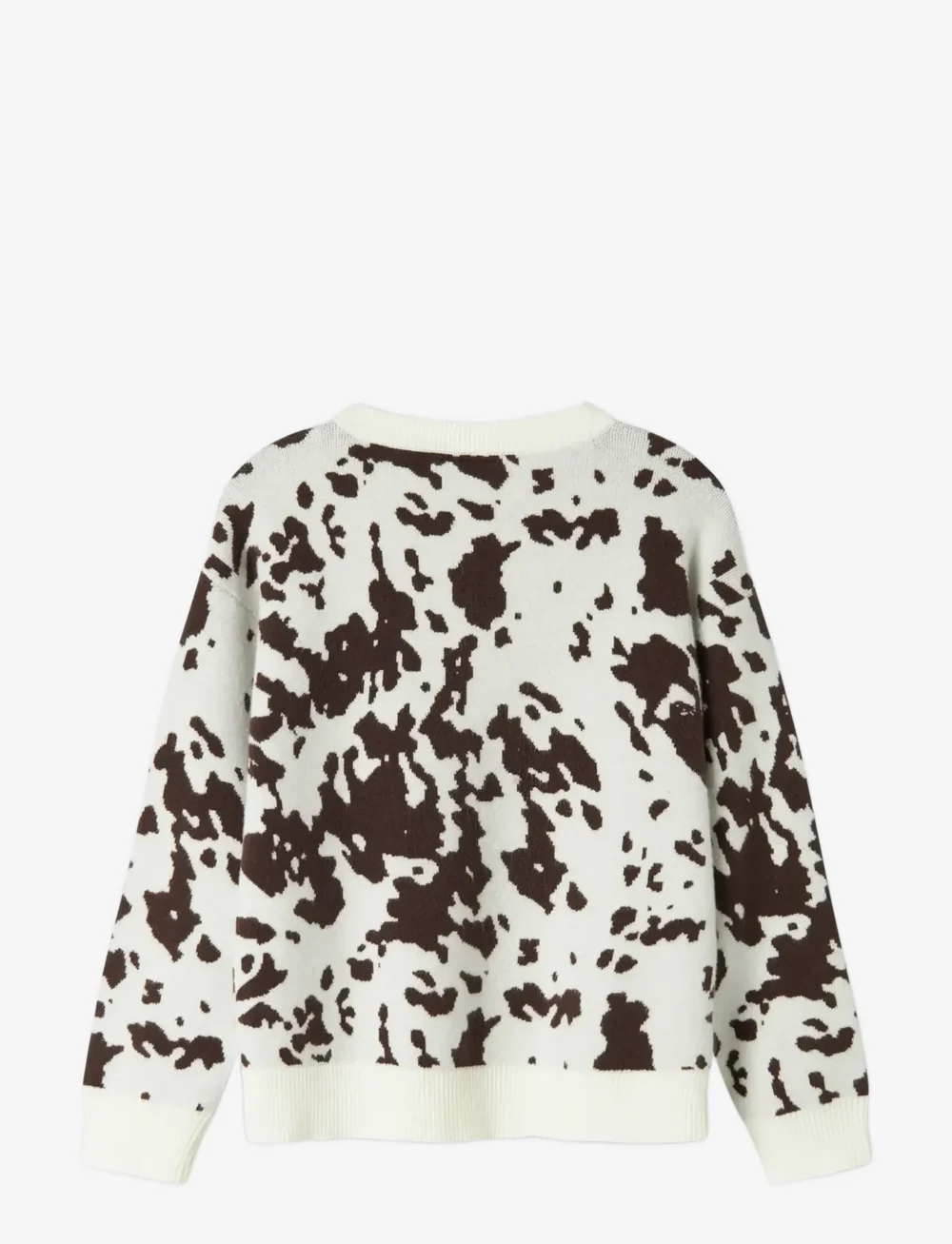 name it - NKFORKIDE LS KNIT BOX - pullover - seal brown - 2