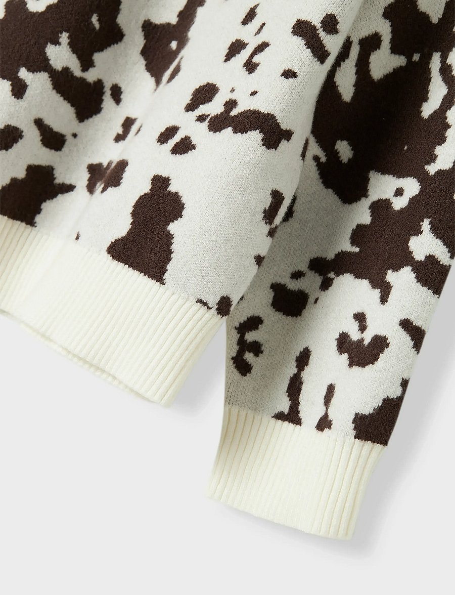 name it - NKFORKIDE LS KNIT BOX - pullover - seal brown - 4