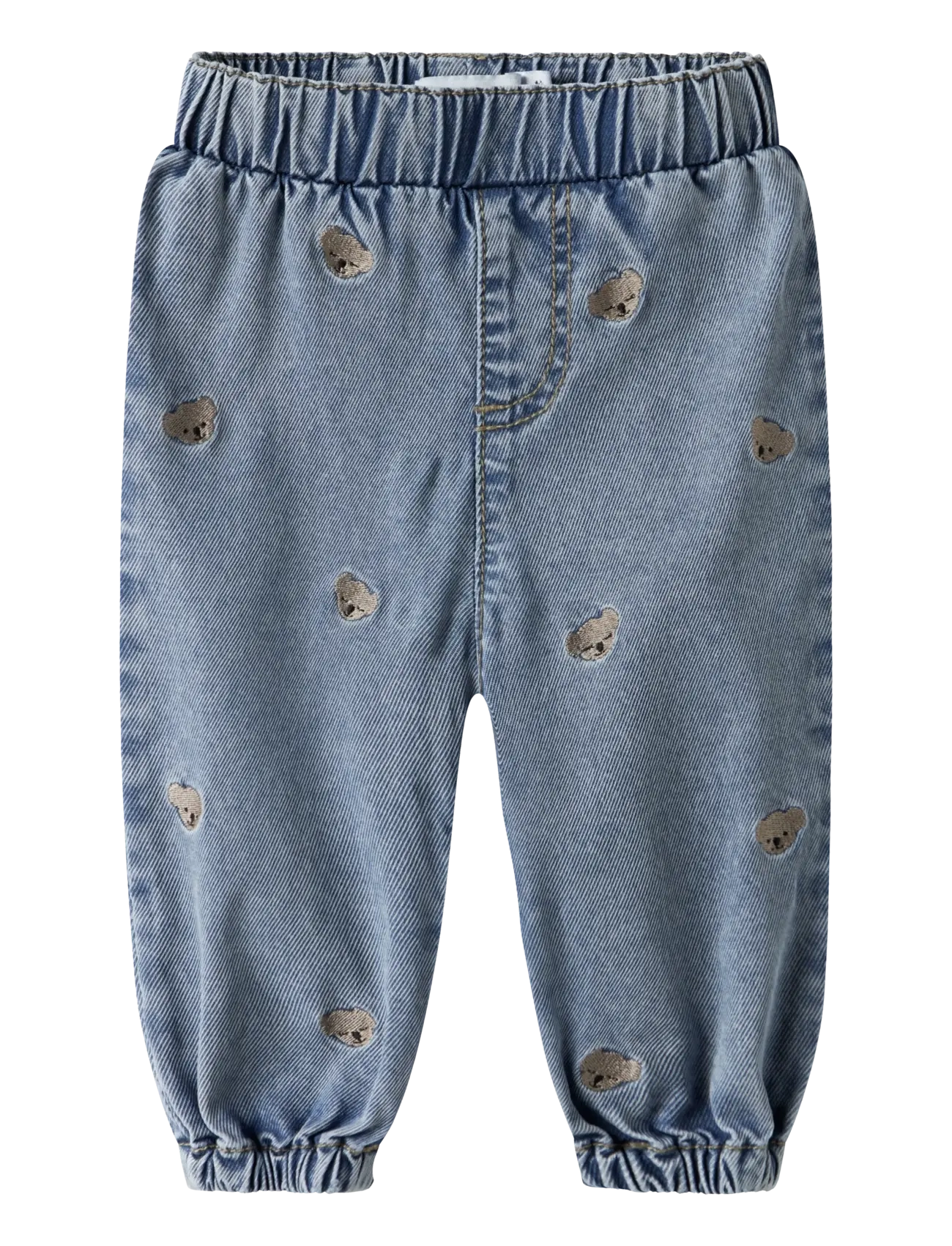 name it NBMBEN BAGGY R EMB JEANS 4816-YB B - Jeans - MEDIUM BLUE DENIM / blue