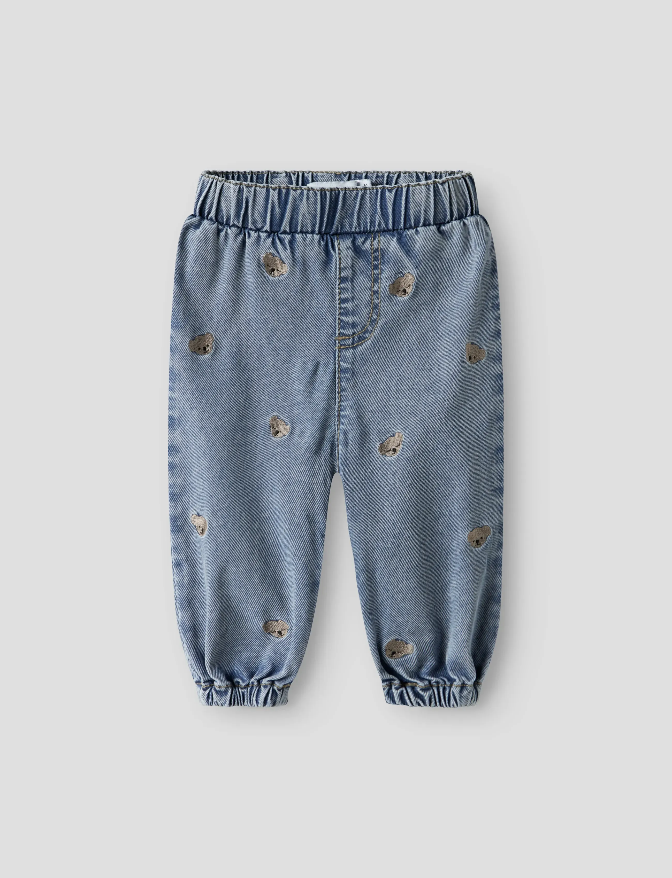 name it NBMBEN BAGGY R EMB JEANS 4816-YB B - Underdele - MEDIUM BLUE DENIM / blue