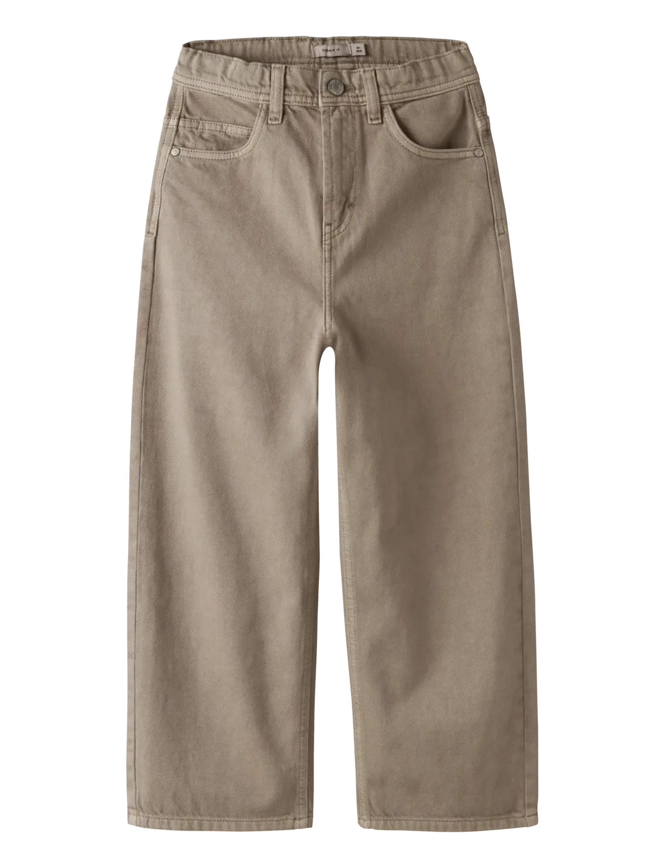 name it NKMBEN X-SKATER TWI PANT 3990-TW B - Inspiration - CHINCHILLA / beige