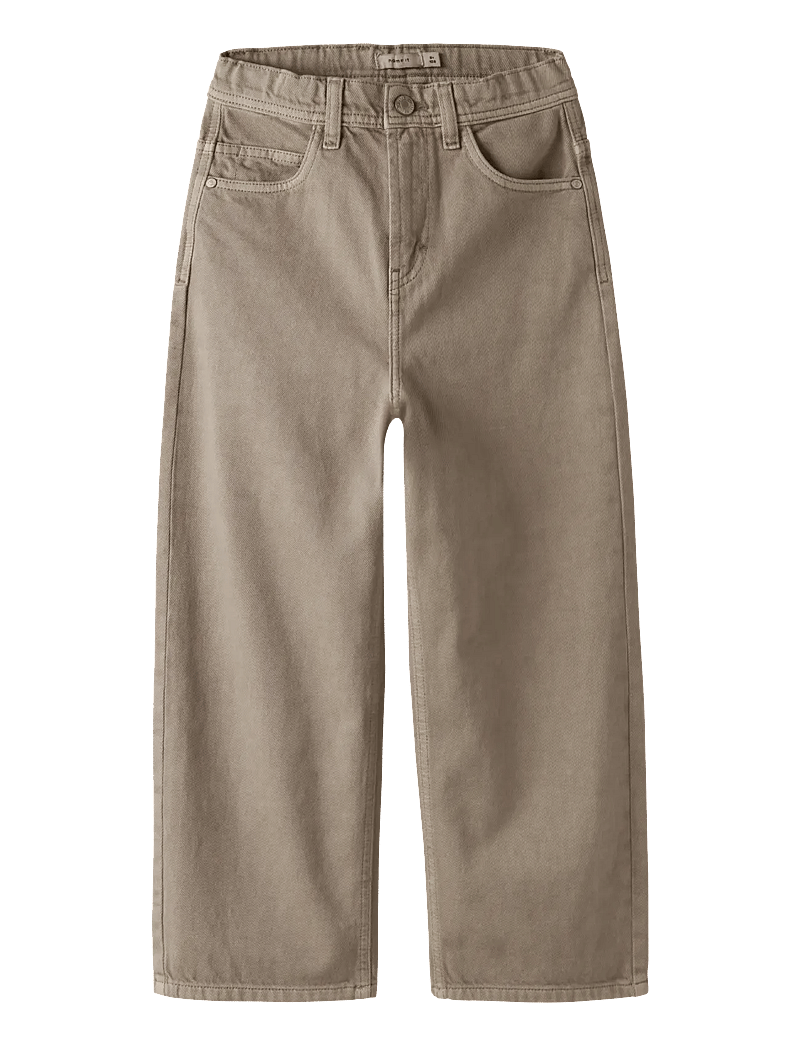 name it - NKMBEN X-SKATER TWI PANT 3990-TW B - bukser - chinchilla - 1